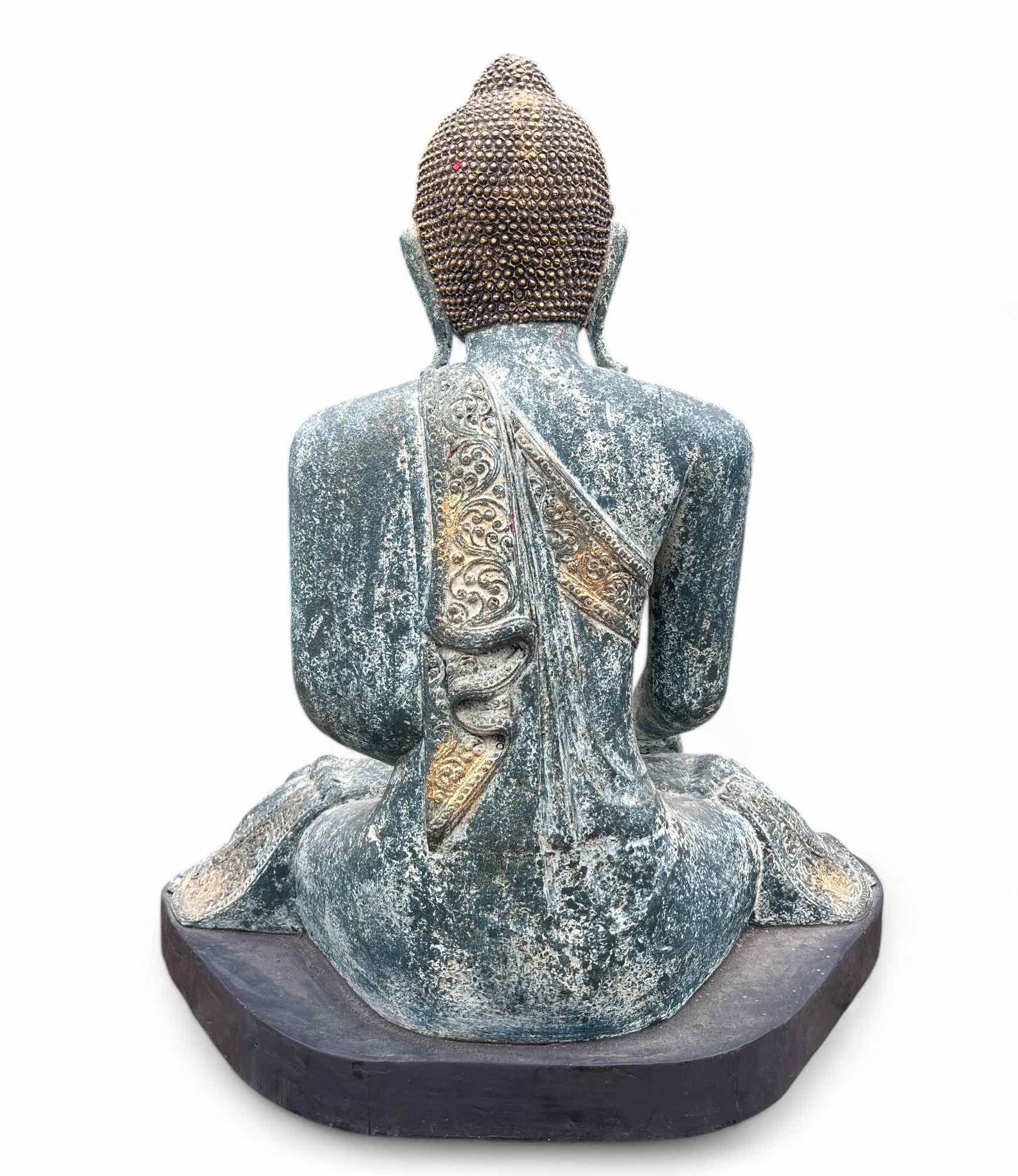Holz Buddha Figur aus Thailand - 85cm groß