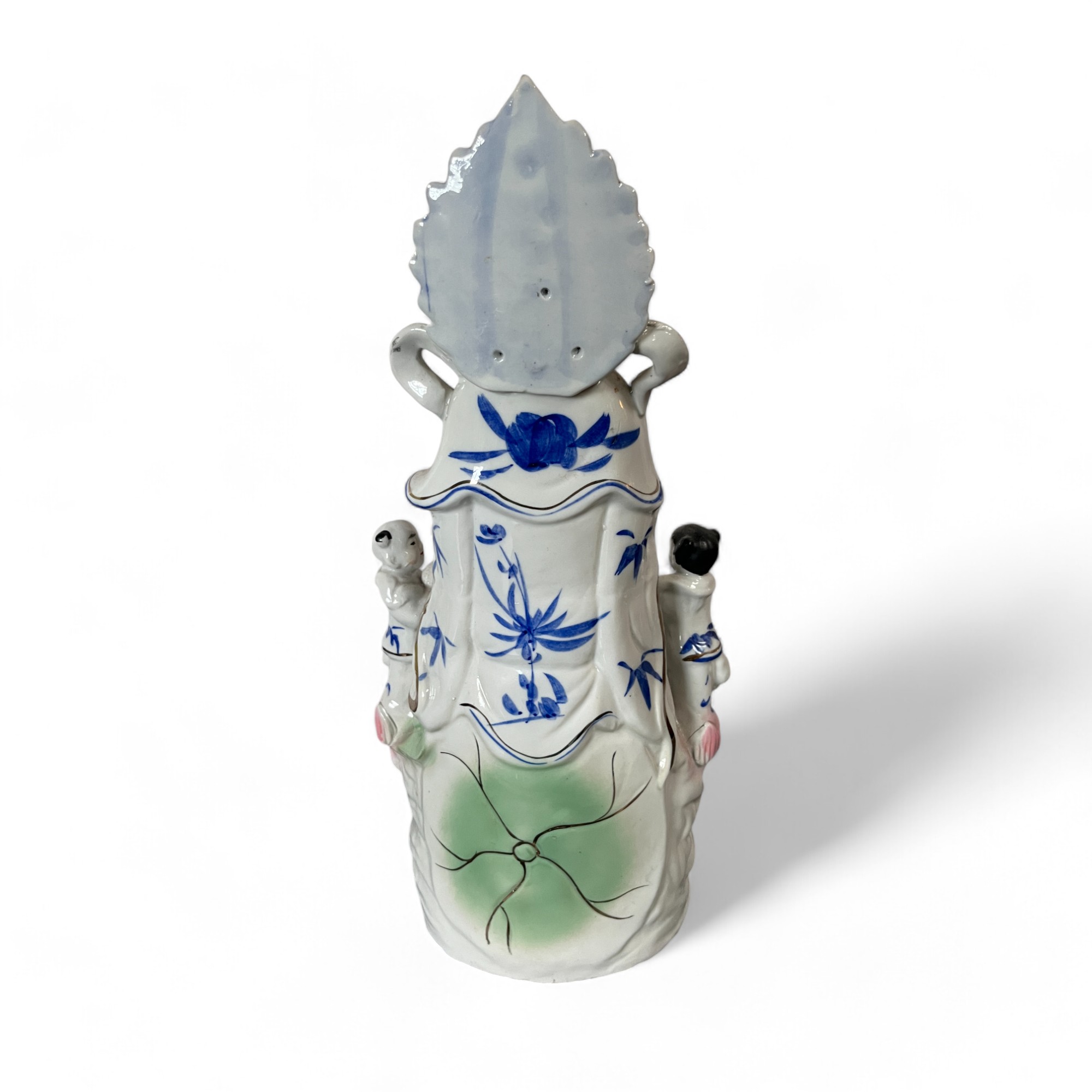 Buddha Figur Kwan-Yin aus Porzellan 36,5cm groß