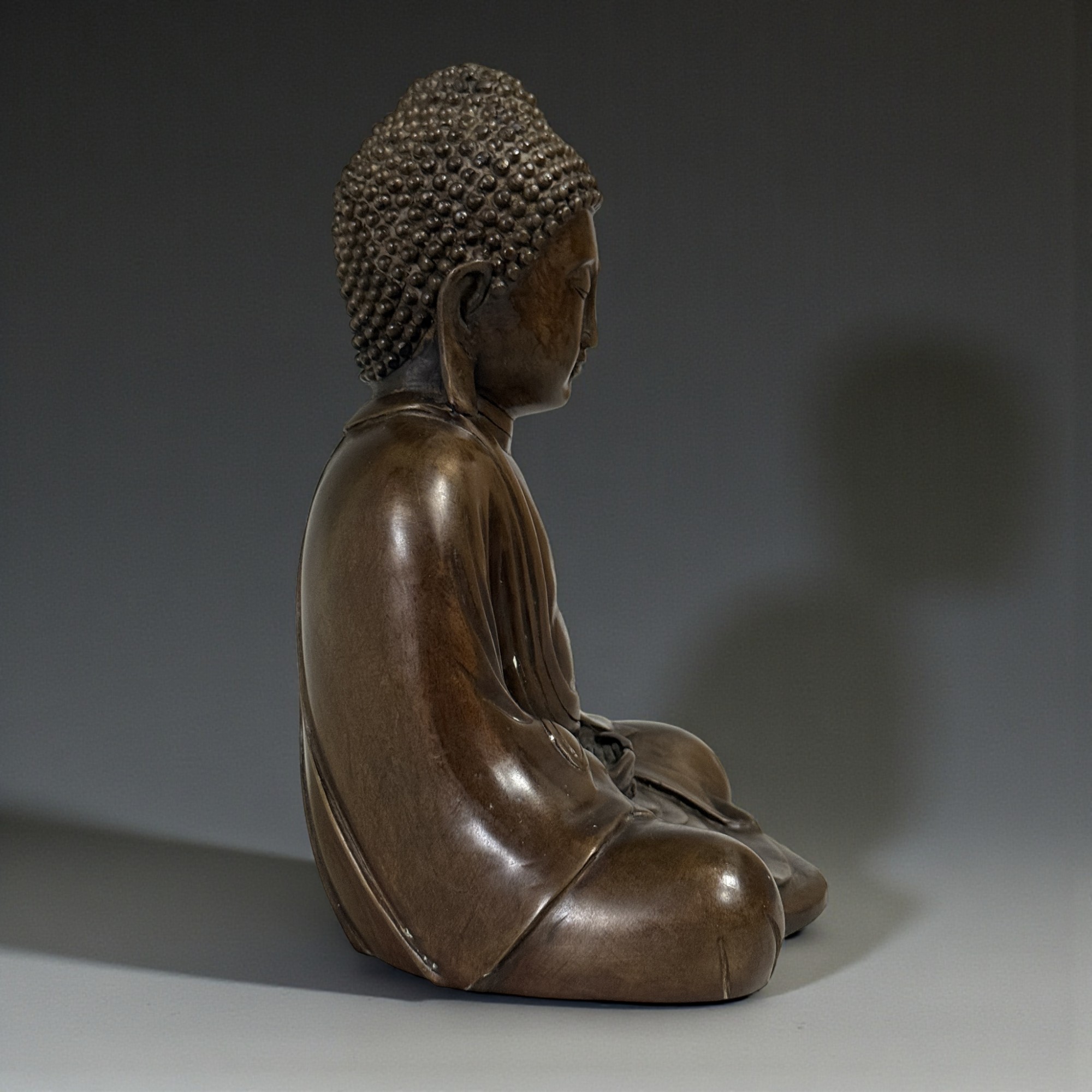 Daibutsu Kamakura Bronze Buddha Figur 25 cm