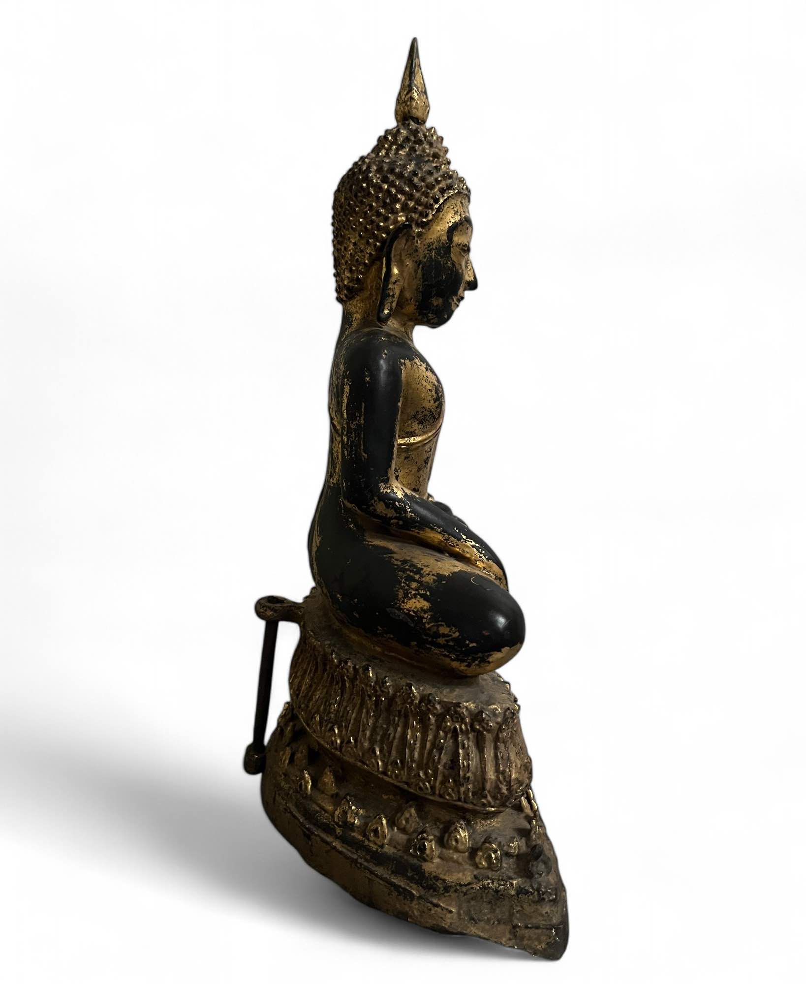 Buddha Figur Bronze Thailand Sukhothai - 43cm