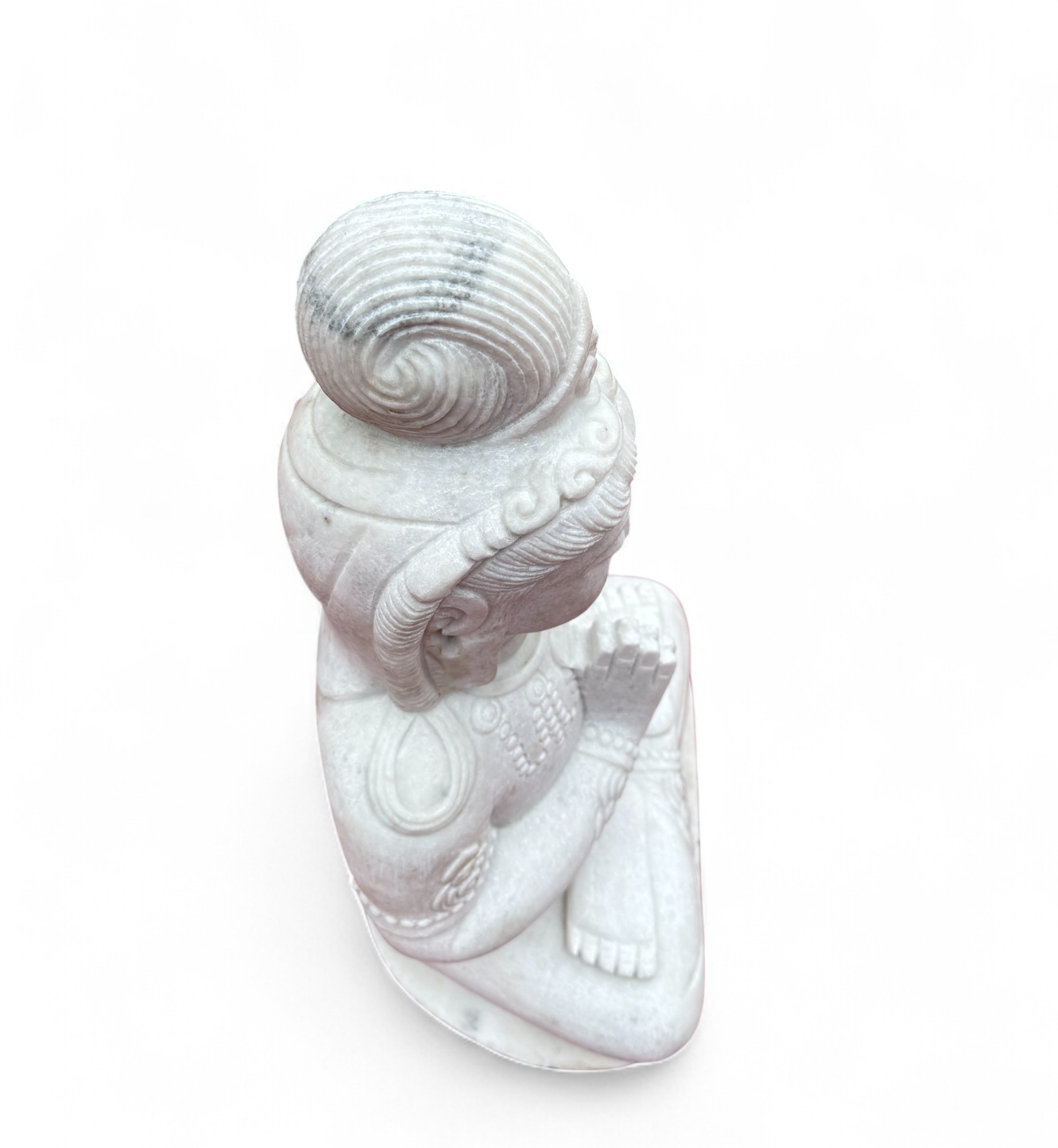 Guanyin Garten Buddha Skulptur Marmor Stein 65cm groß