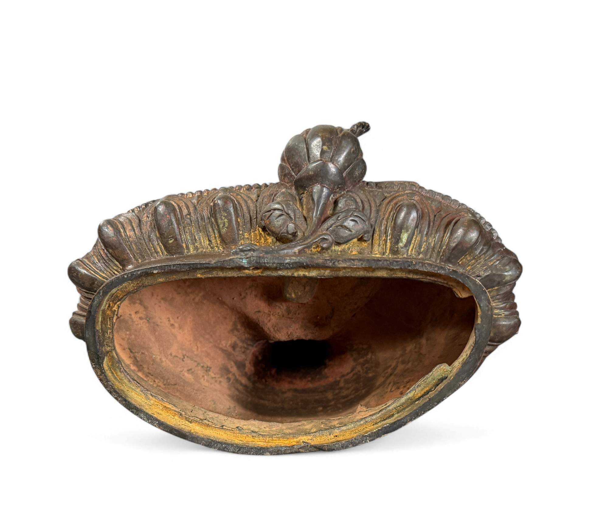 Grüne Tara Buddha Figur aus Bronze 27,5 cm