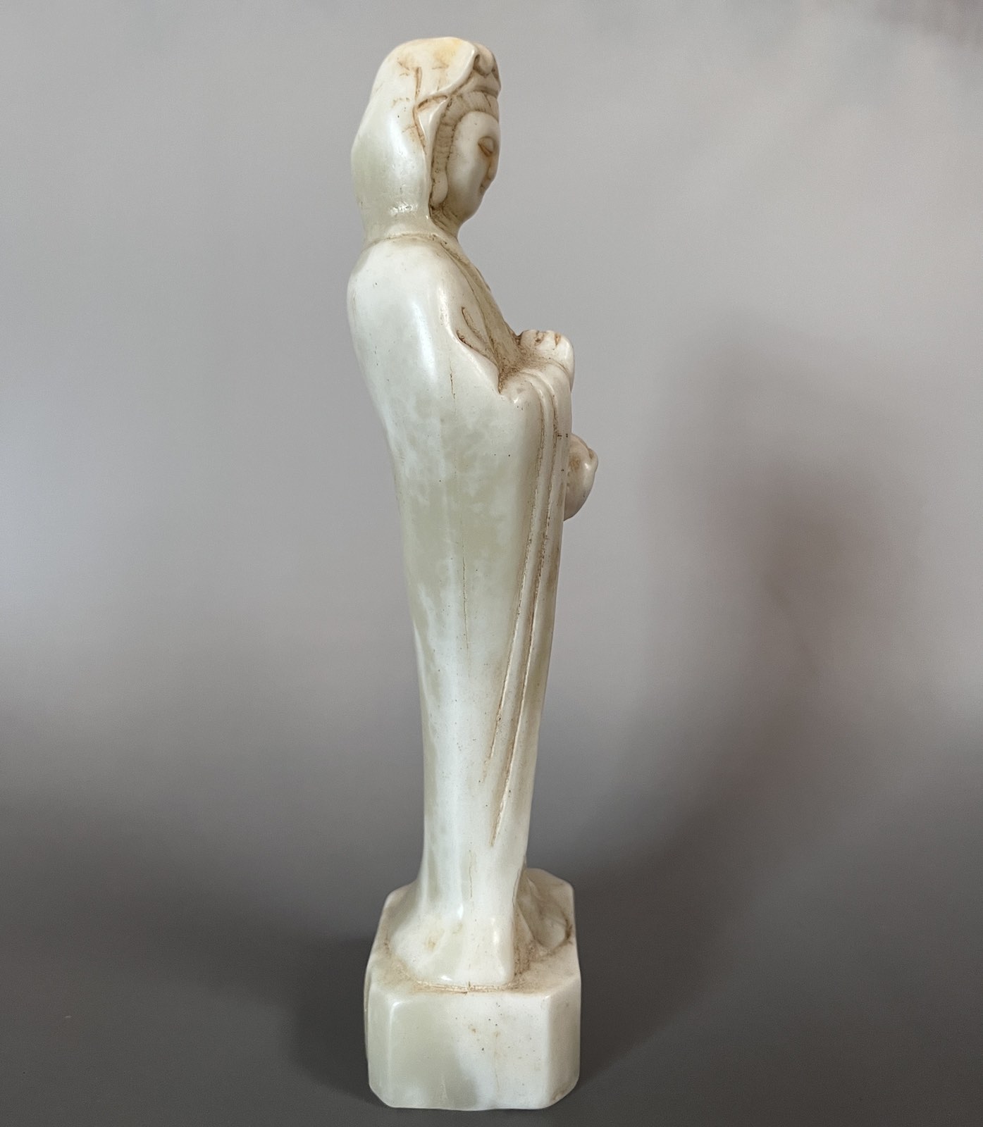 Kwanyin Buddha Figur Hetian Jade China Kwanyin Buddha Figur Hetian Jade China