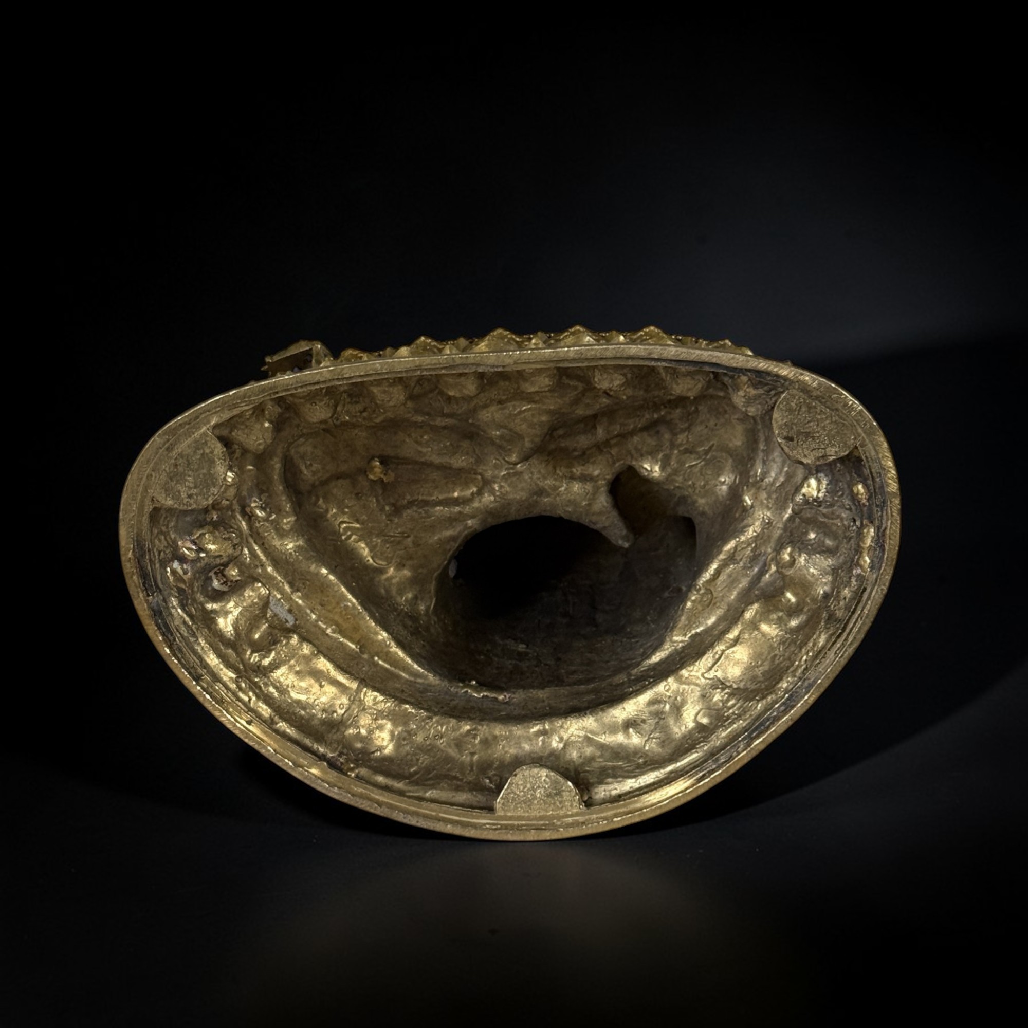 Buddha der Heilung - Bronze Figur aus China 28 cm groß