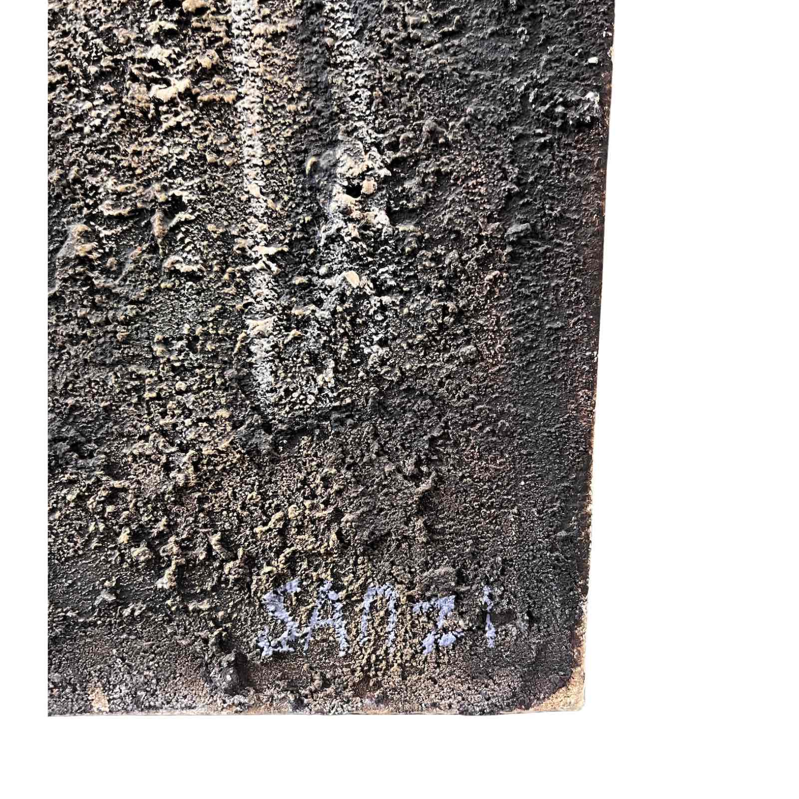 Buddha Gemälde Wandbild groß - Unikat