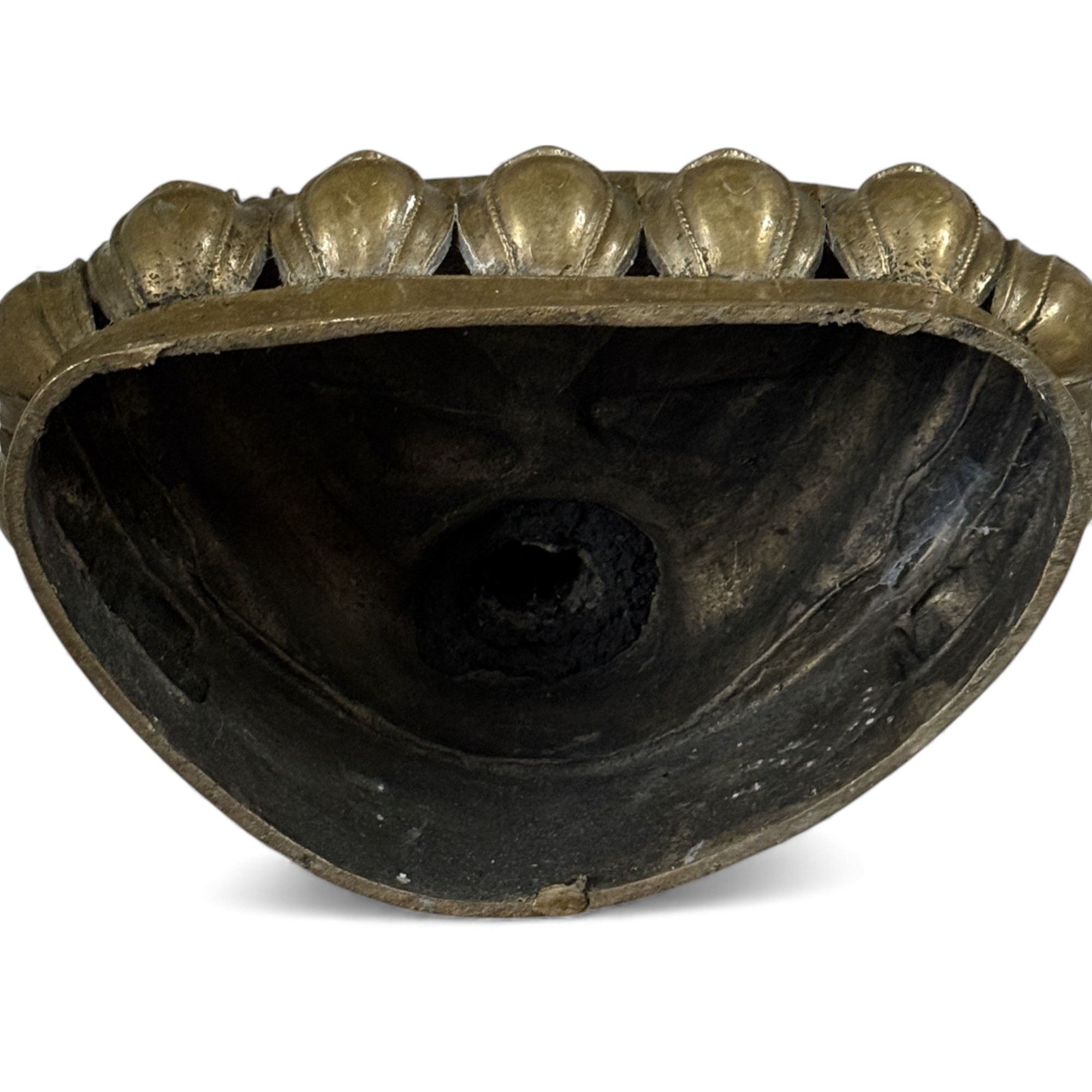 Tibet Buddha Skulptur aus Bronze mit Dorje