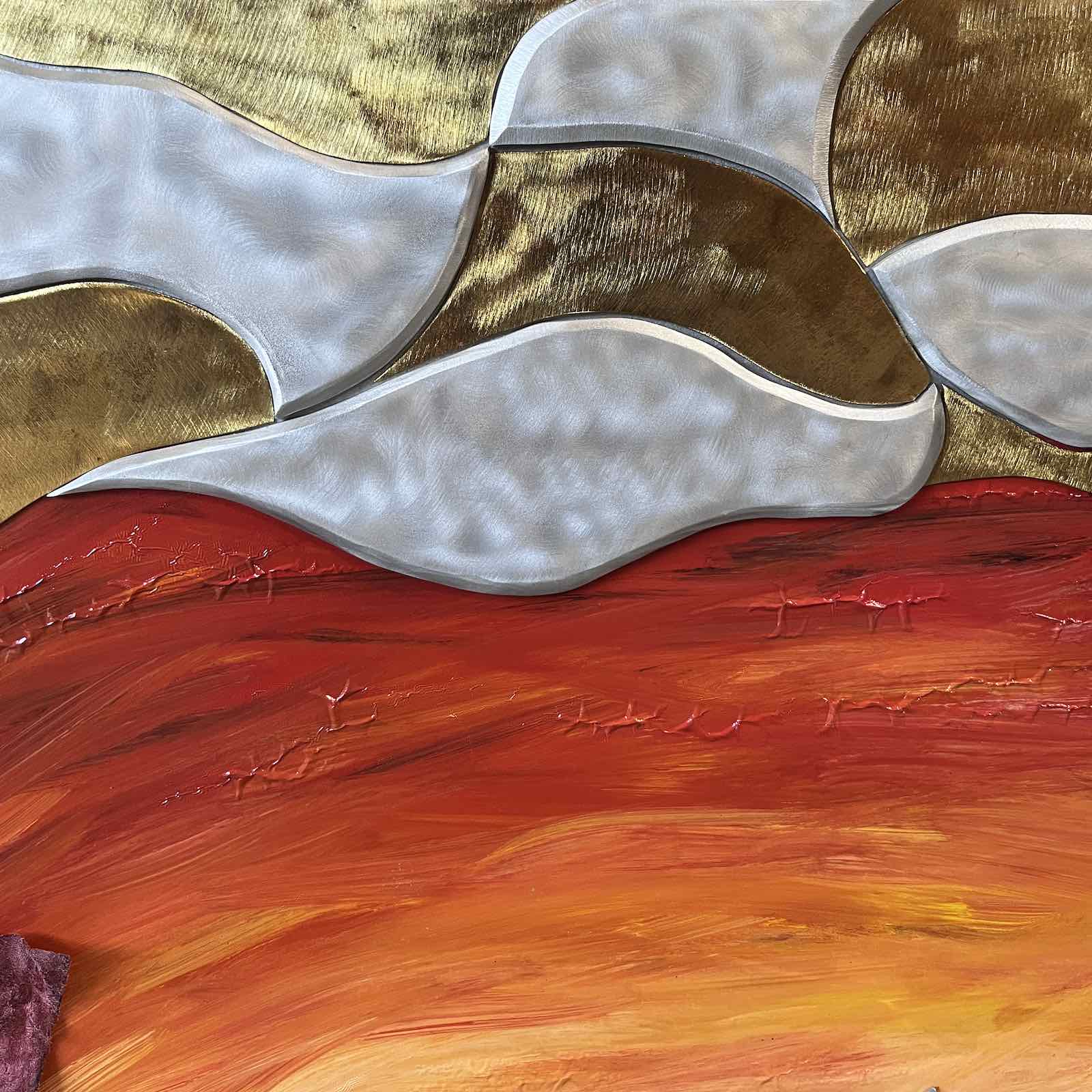 Gemälde Fujiyama größter Berg/Vulkan Japan