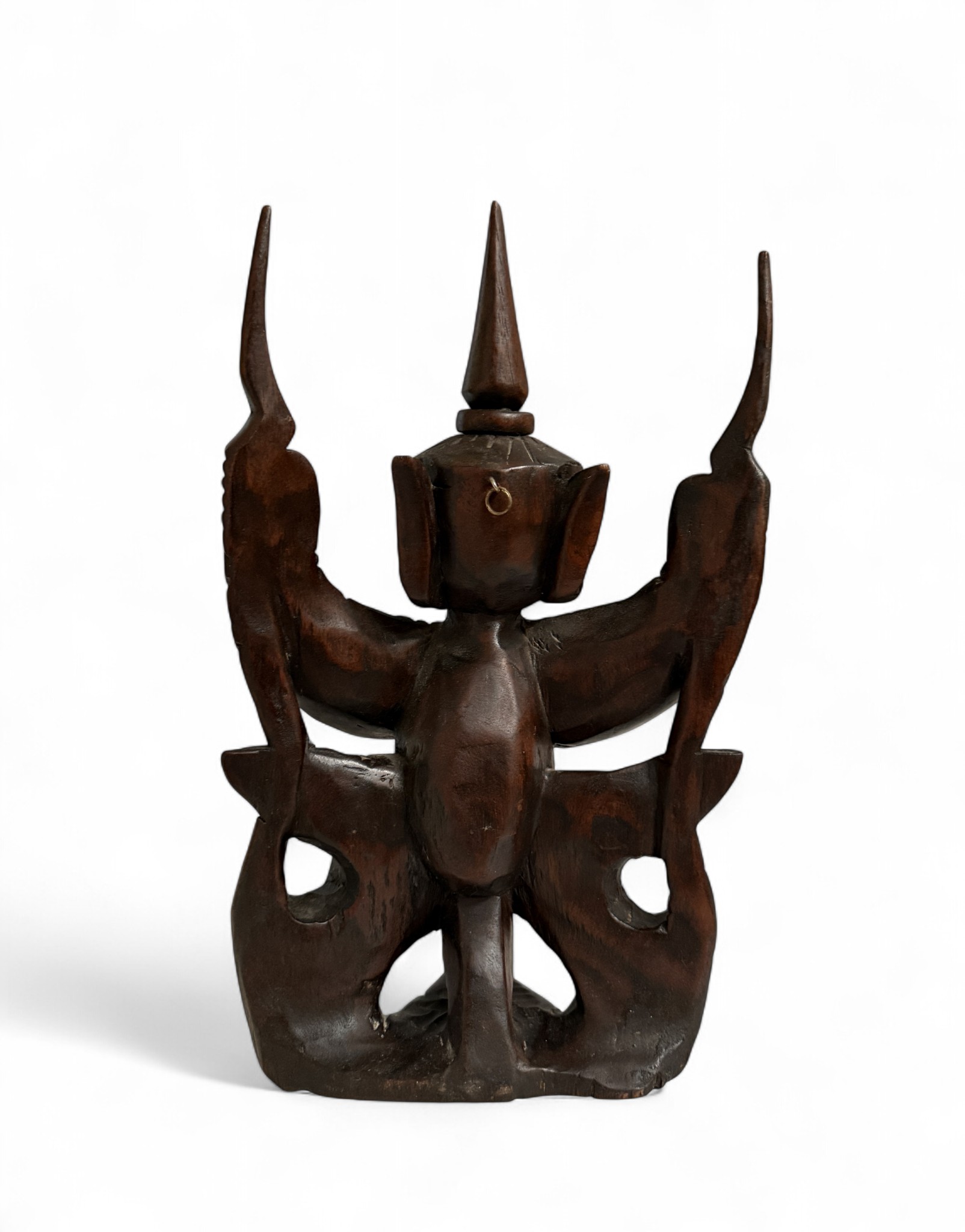 Alte Garuda Holz Skulptur aus Thailand