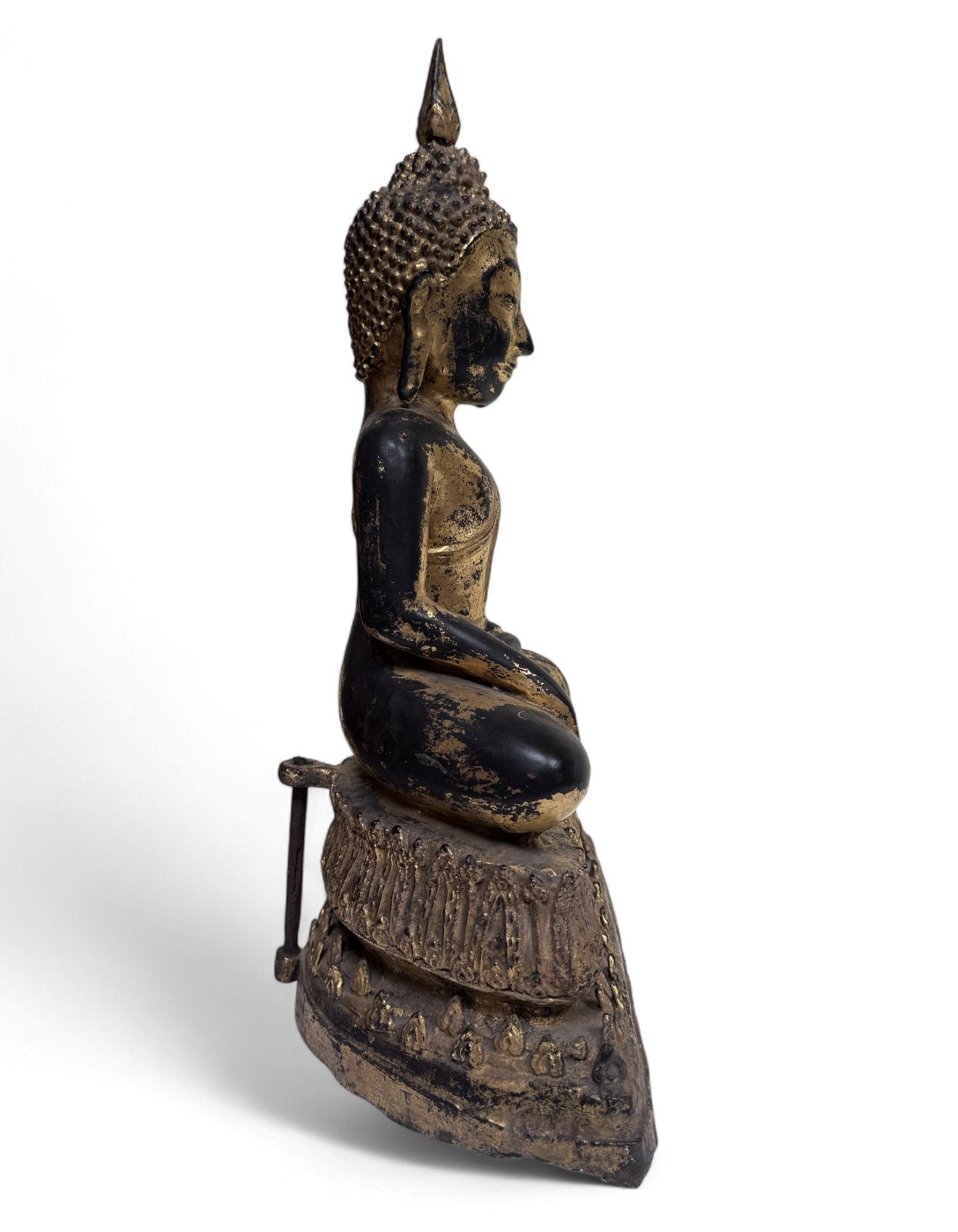 Buddha Figur Bronze Thailand Sukhothai - 43cm