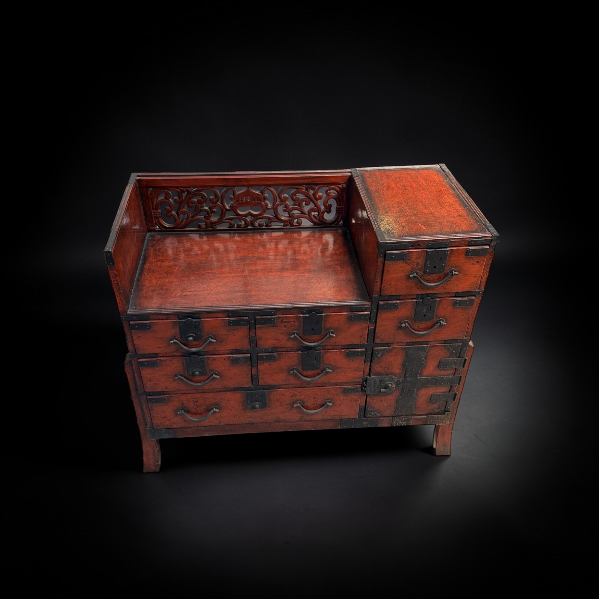 Antikes japanisches Tansu Möbel – Sammlernachlass