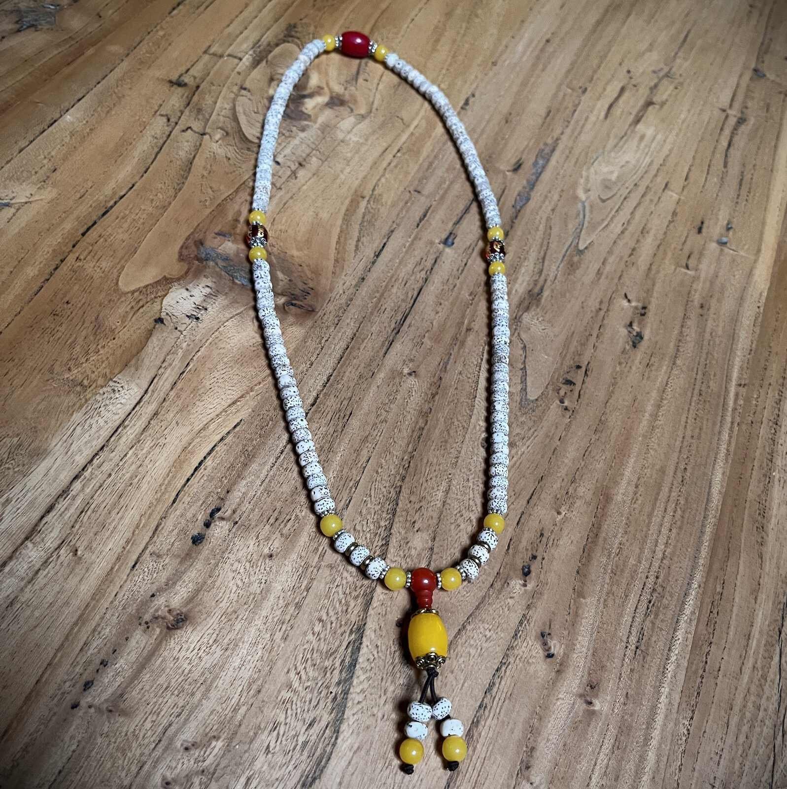 Gebetskette Mala 8 mm aus Lotussamen