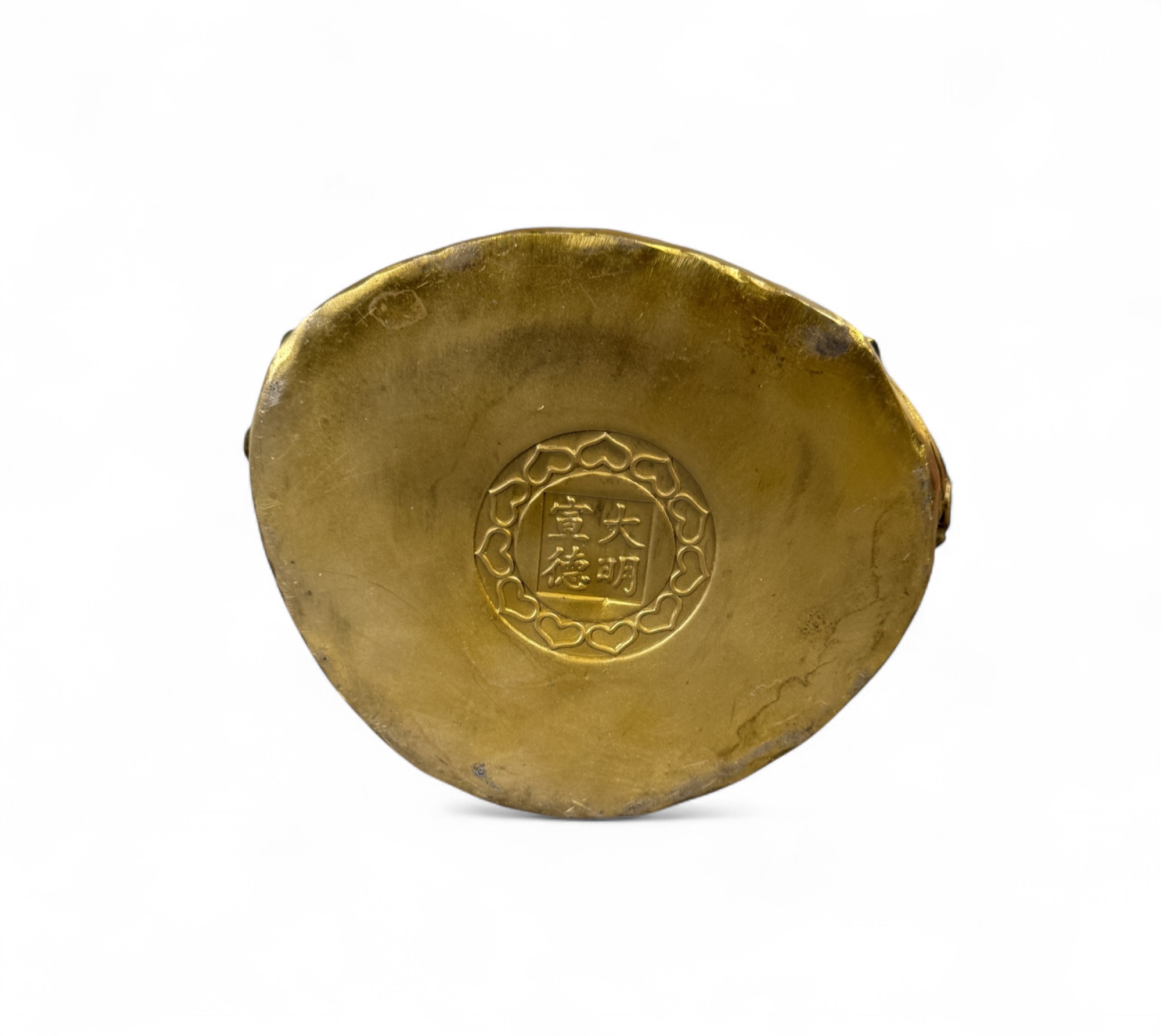 Guanyin Bodhisattva Figur China – Bronze Cloisonné Kunst