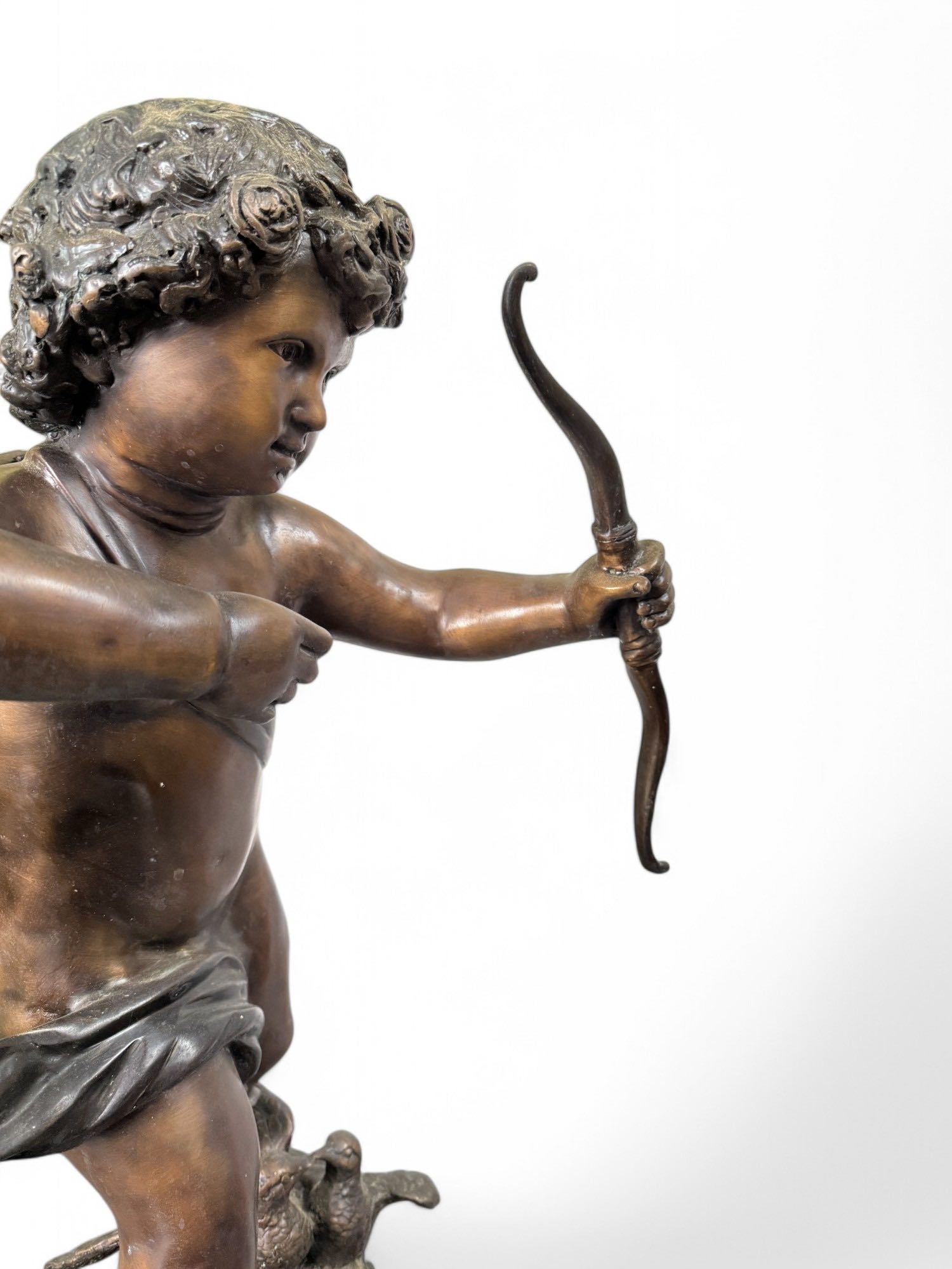 Amor Bronze Skulptur aus Sammlungsauflösung