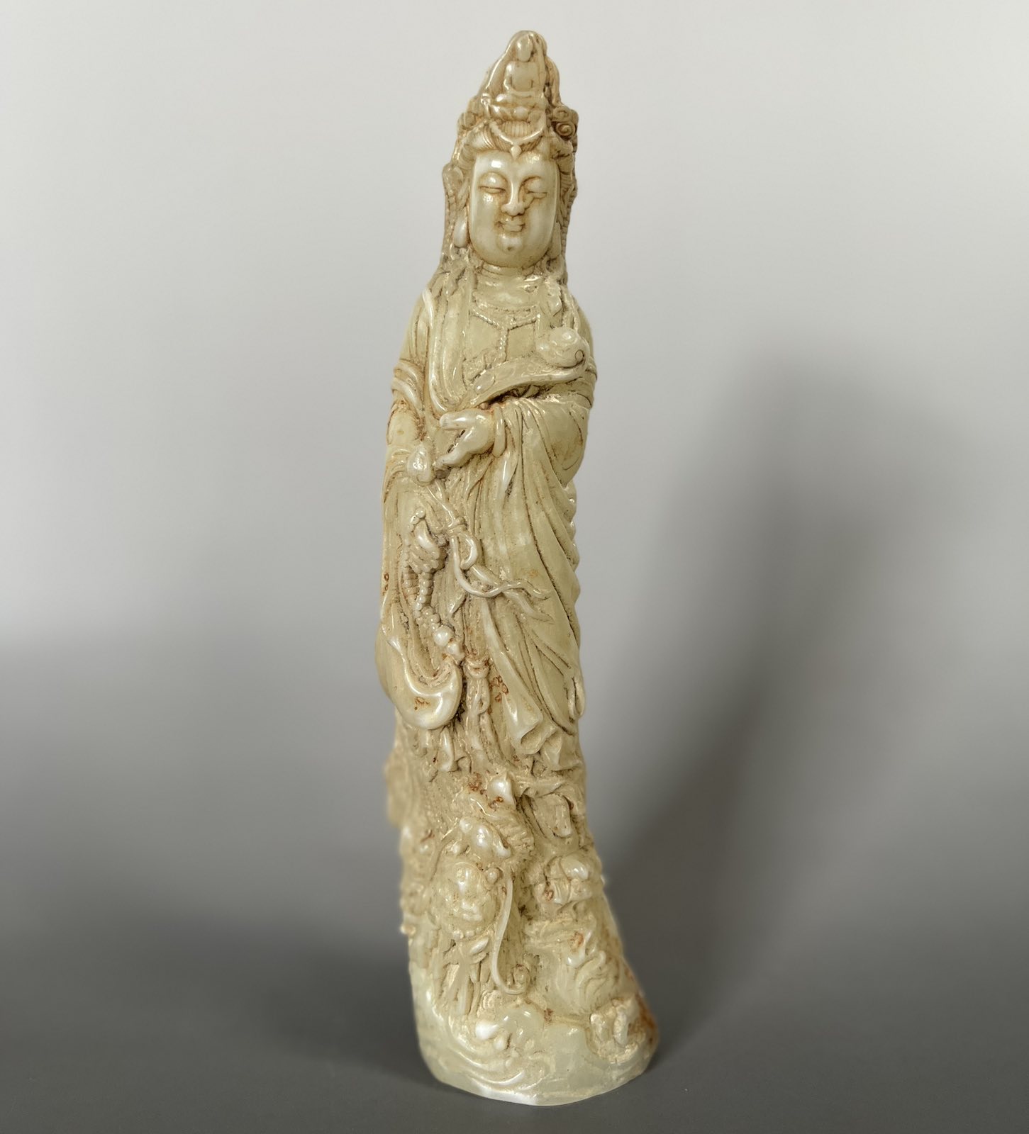 Jade Buddha Figur China Skulptur Liebhaberstück