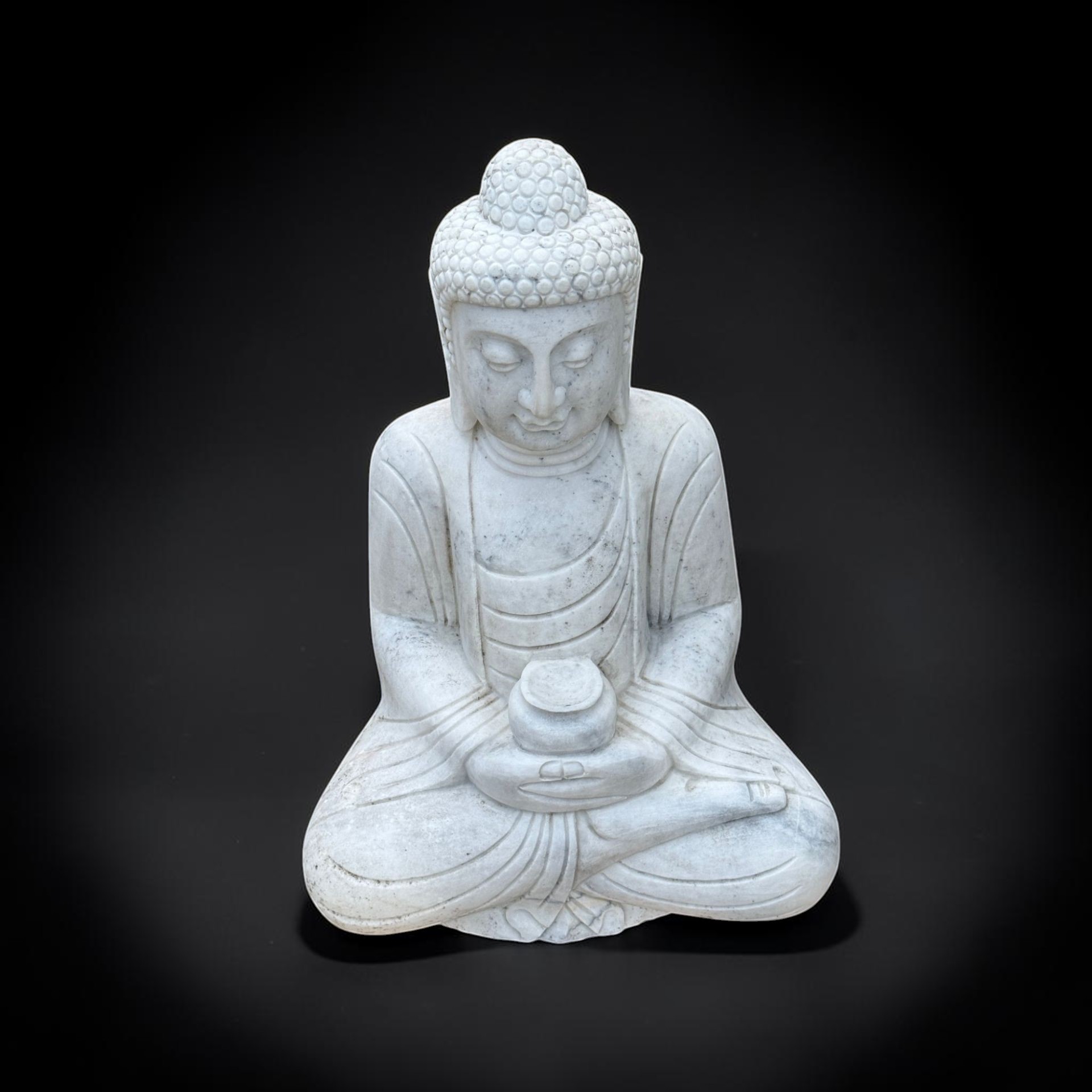 Garten Buddha Skulptur Marmor Stein Tibet-China Statue