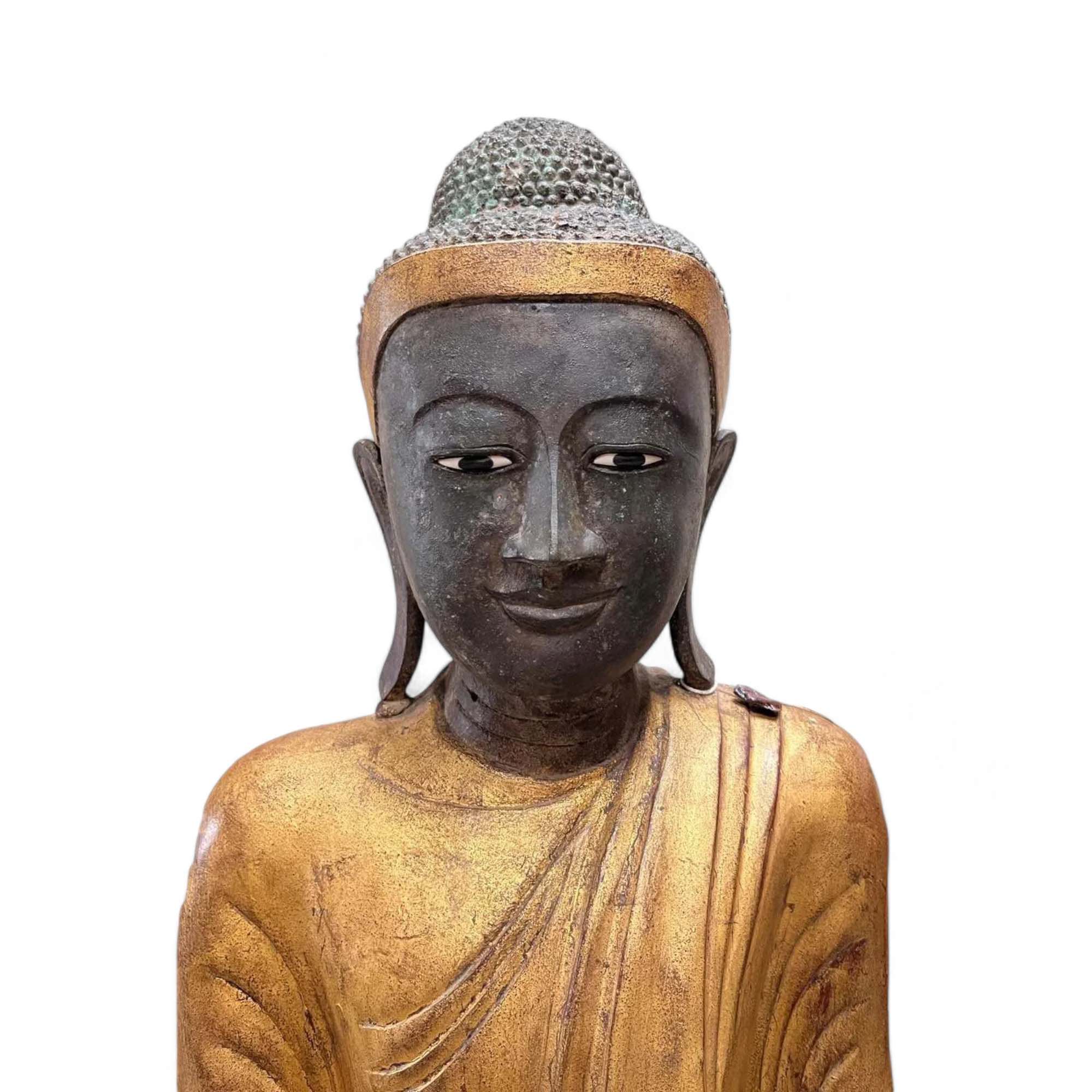 Große Medizin Buddha Statue Mandalay Burma