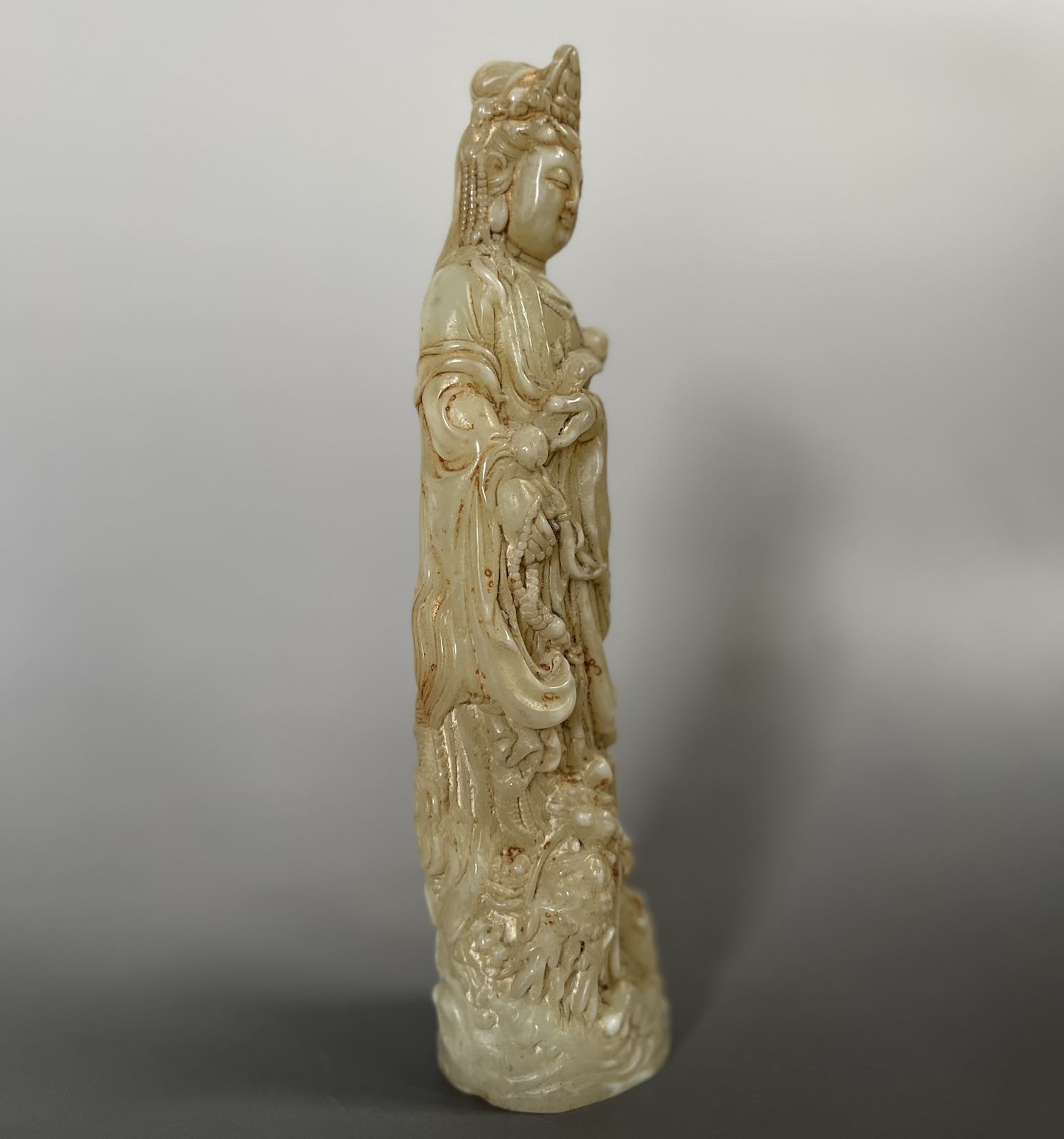 Jade Buddha Figur China Skulptur Liebhaberstück