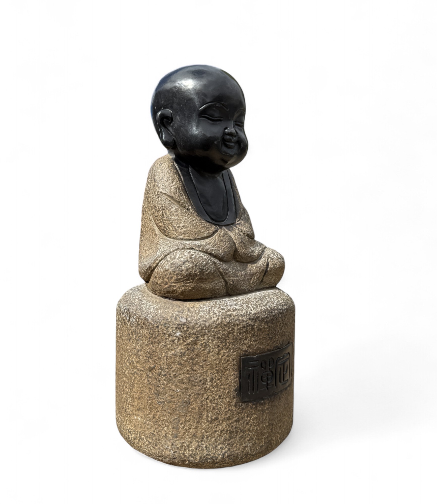 Zen Mönch Garten Figur China 62 cm groß
