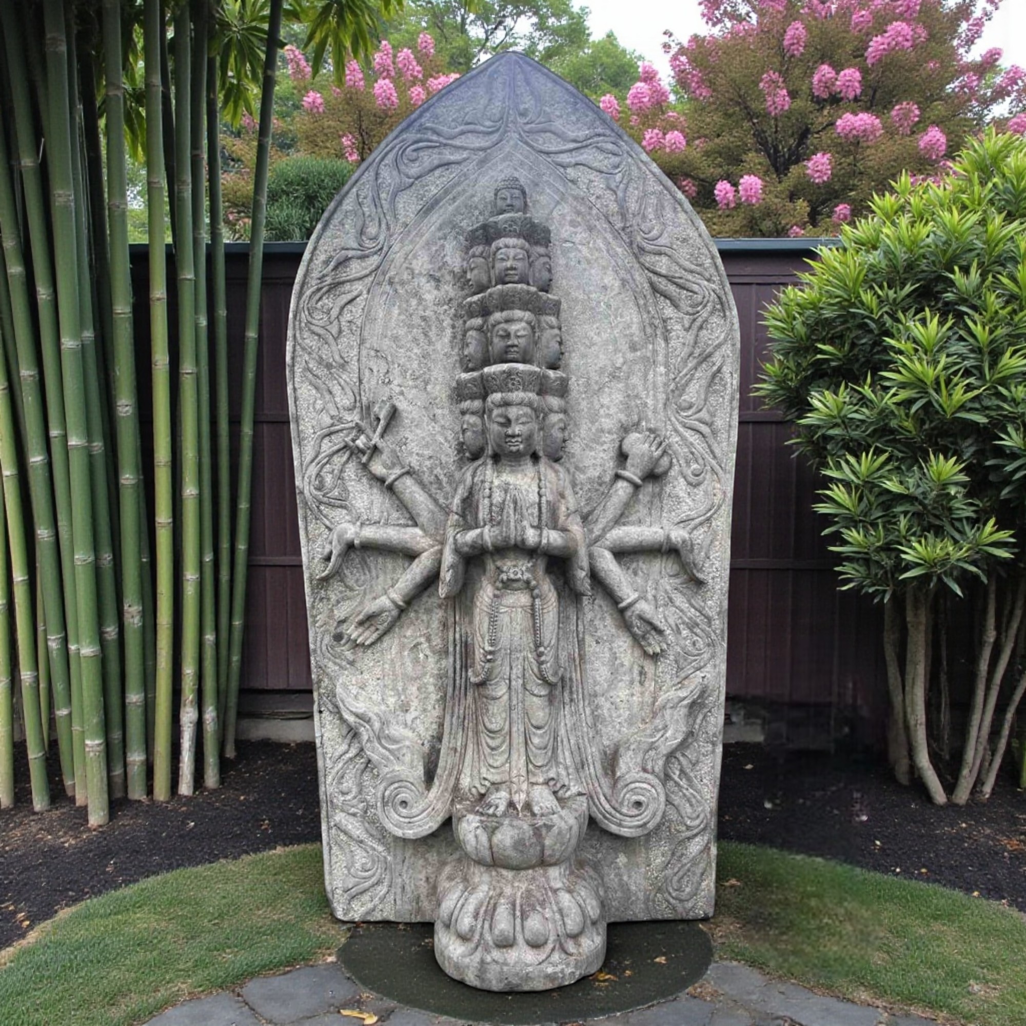 Große Buddha Garten Skulptur Chenrezi Avalokiteshvara