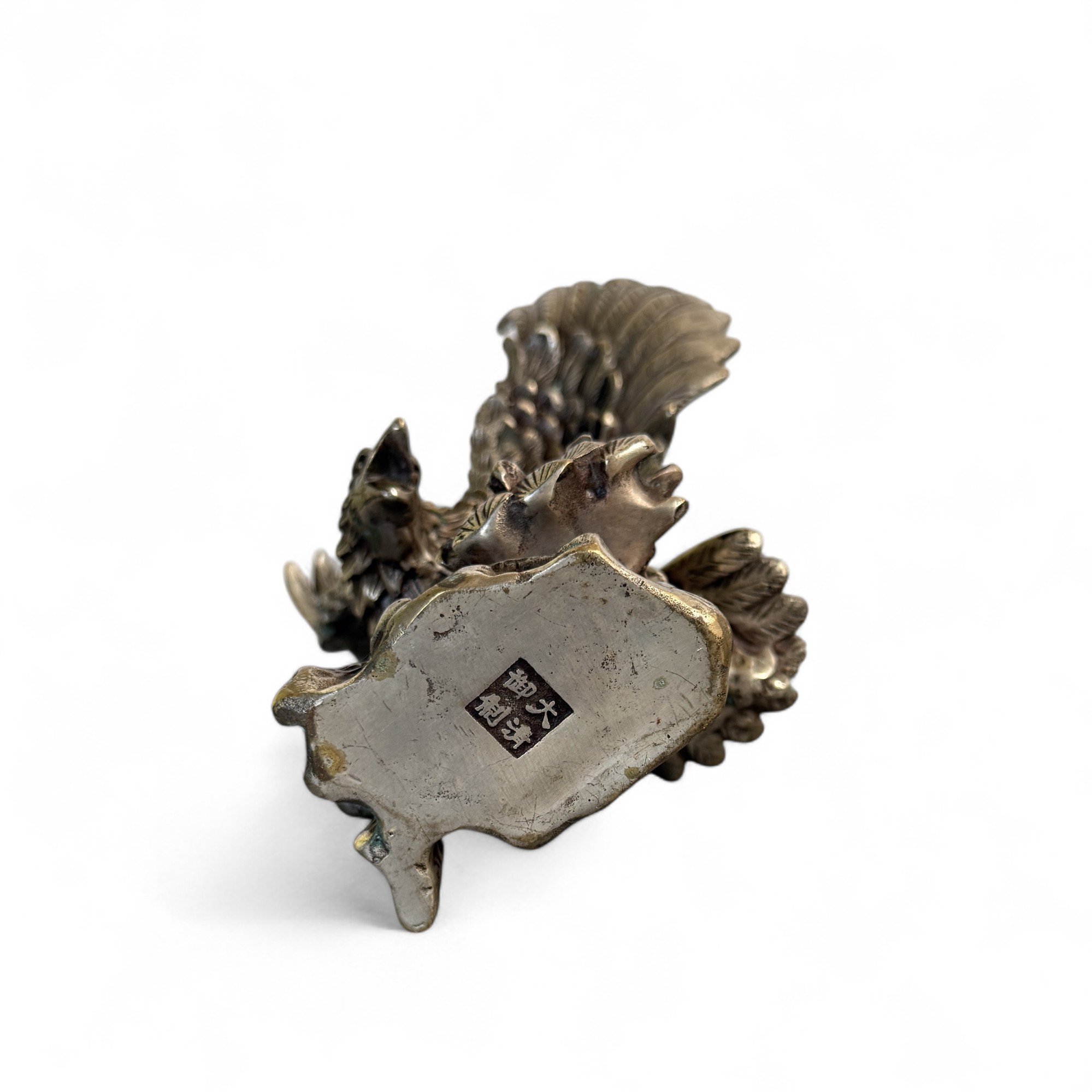 Adler Skulptur aus Bronze – Krafttier Symbol für Stärke & Freiheit, mit Patina