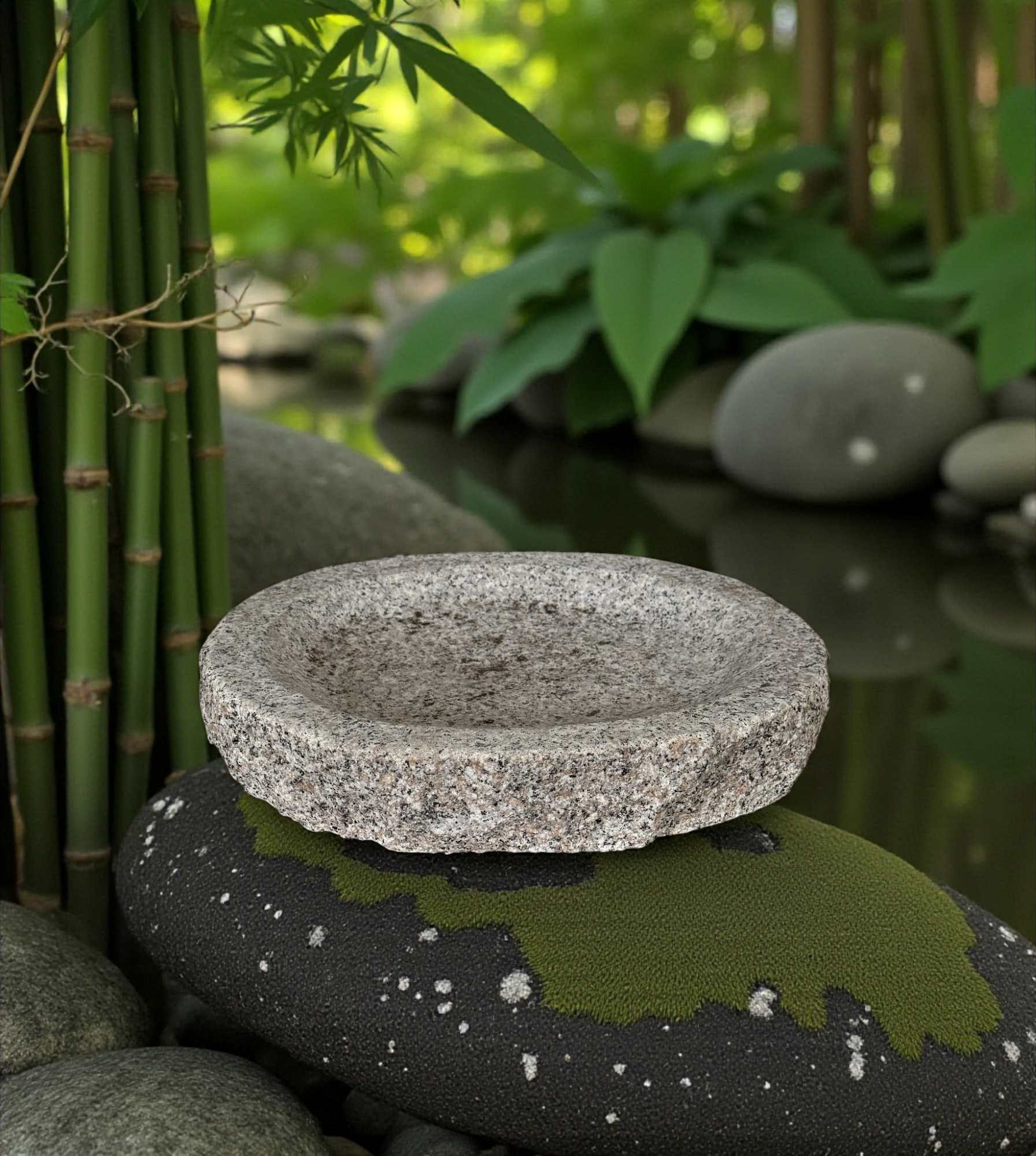 Granitstein Insekten Tränke – Bienen-Bar für den Garten