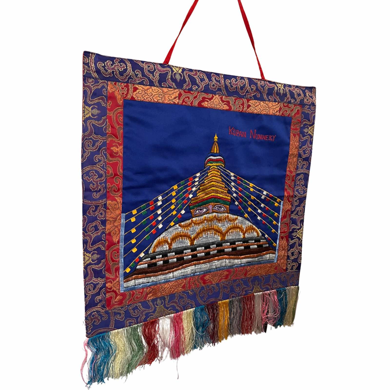 Thangka Wandbehang Stupa Nepal Pagode