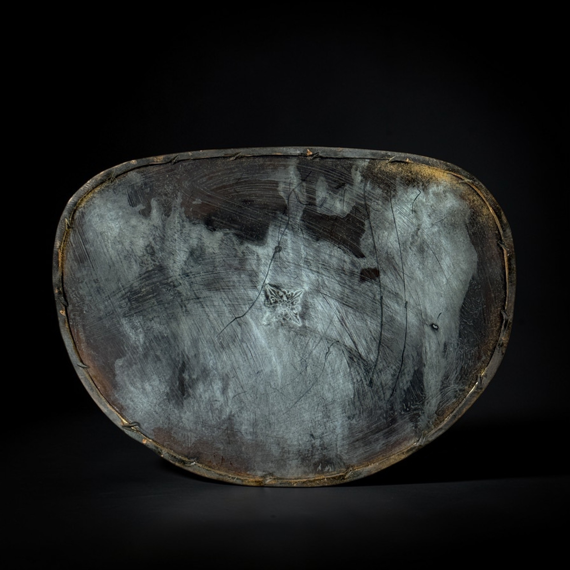 Buddha Figur Dharmachakra Mudra Bronze Skulptur 45,5 cm groß