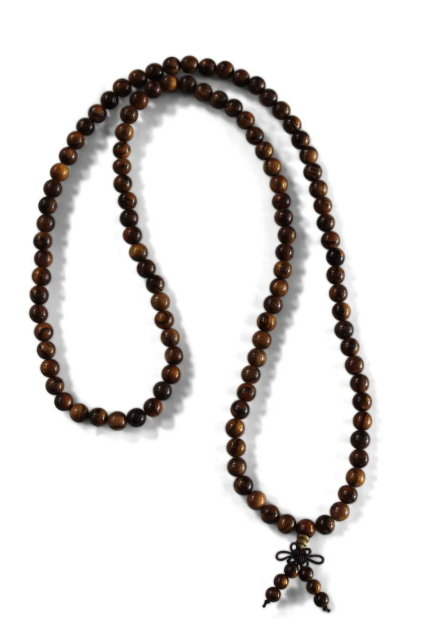 Gebetskette Mala aus Bocote-Holz