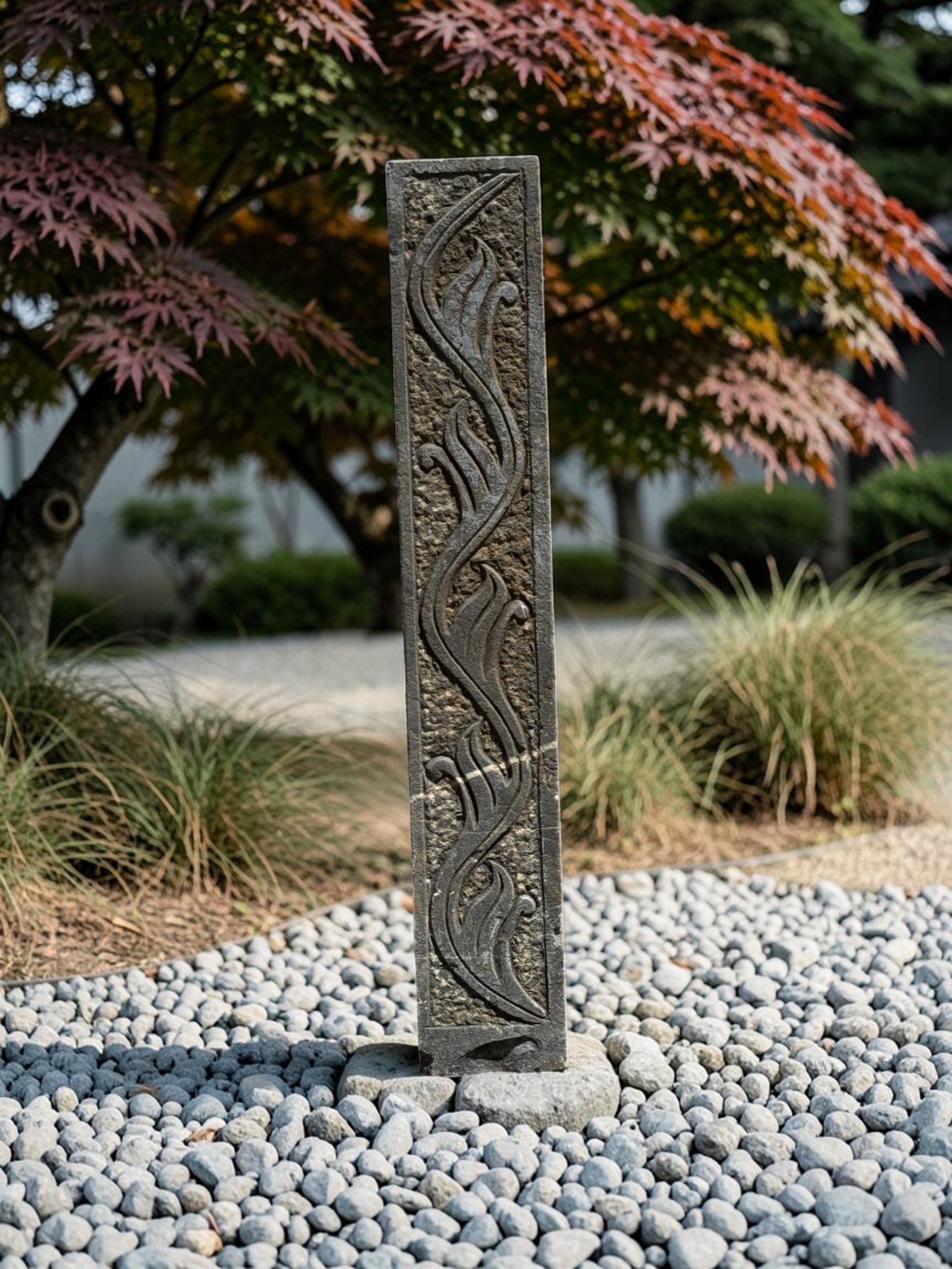 Buddha Relief Garten Skulptur aus Naturstein Tibet/China