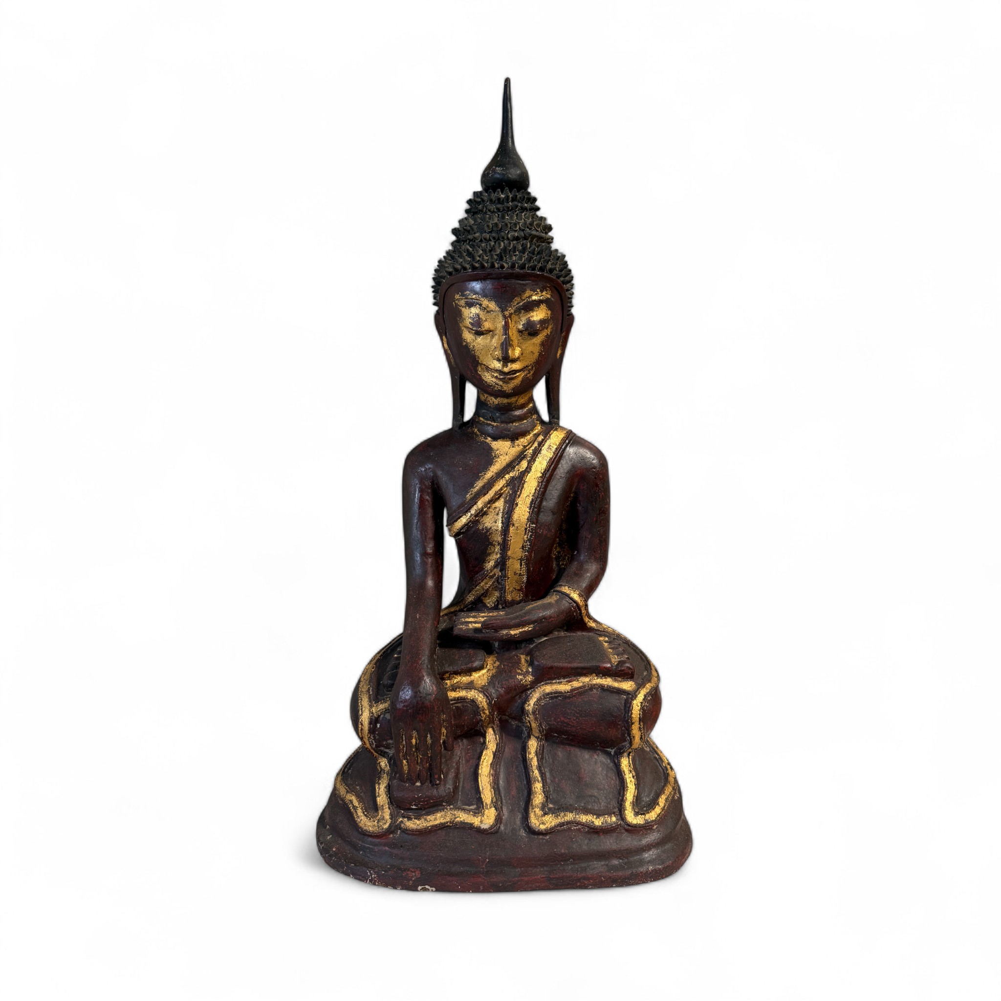 Lacquerware Buddha Statue Burma Skulptur 73 cm groß Lacquerware Buddha Statue Burma Skulptur 73 cm groß