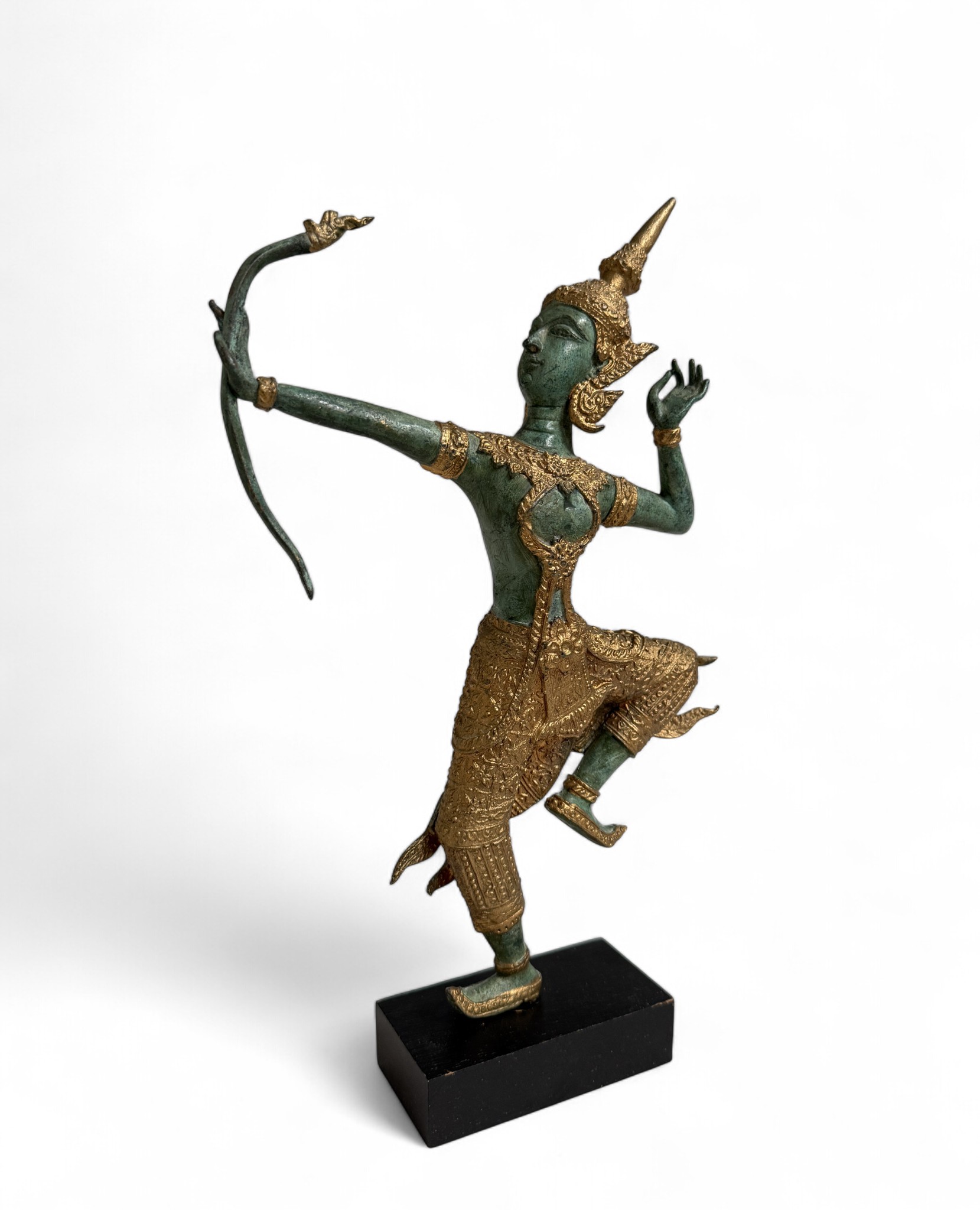 Prinz Rama Bronze Figur Thailand Prinz Rama Bronze Figur Thailand