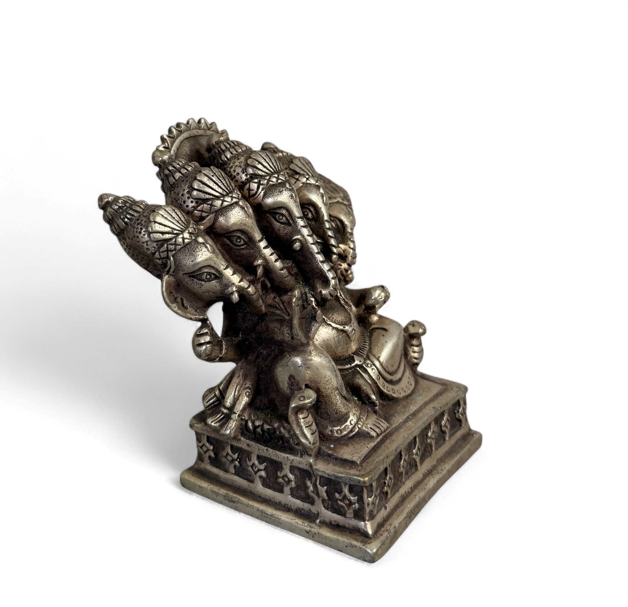Pancha-Mukhi  der 5 köpfige Ganesha Bronze Figur China