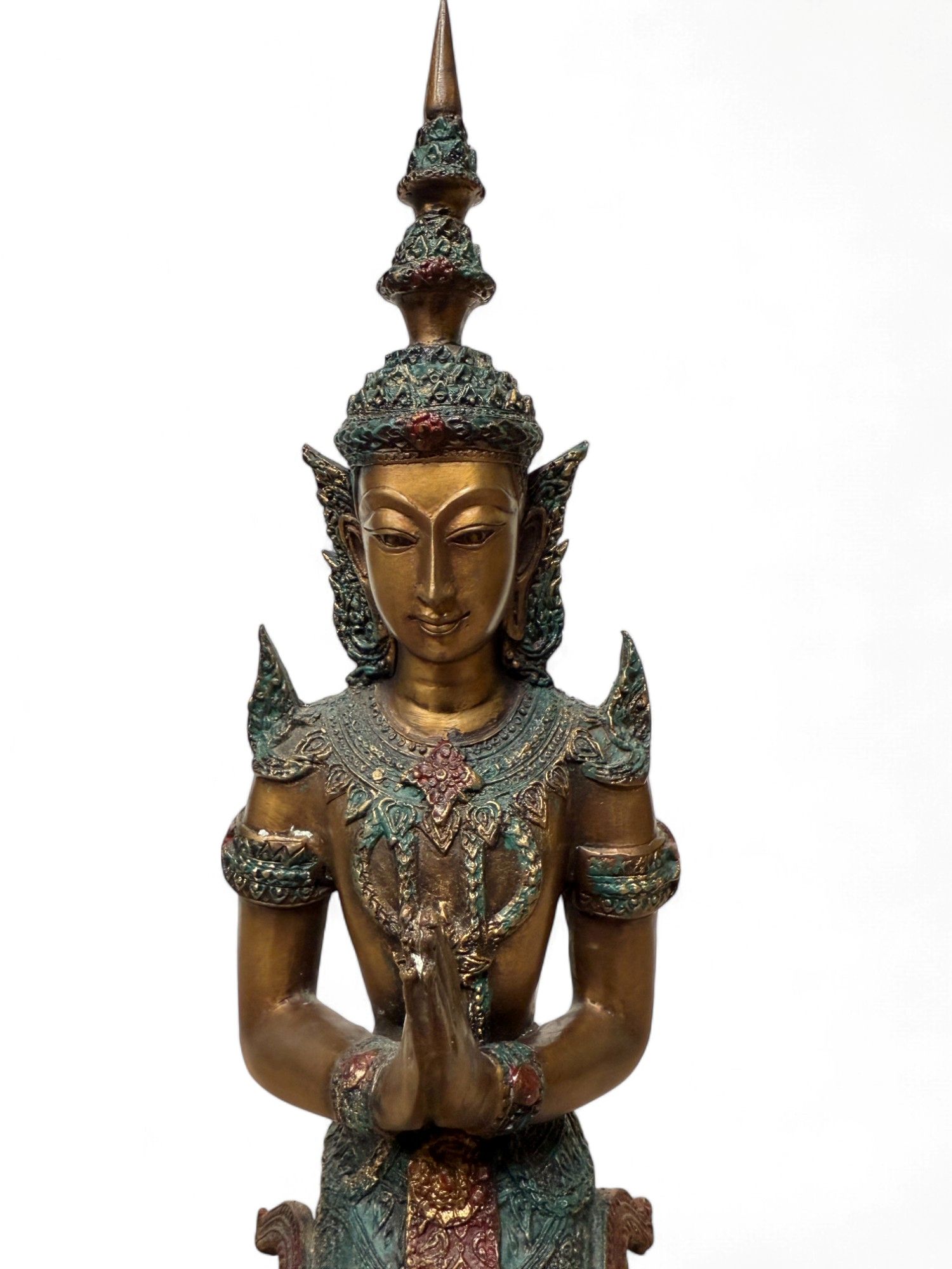 Thailand Tempelwächter Bronze Figur mythologischer Engel