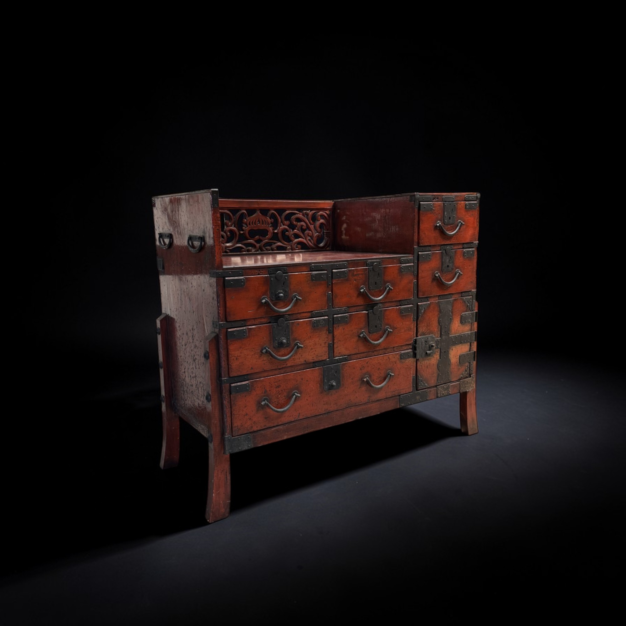 Antikes japanisches Tansu Möbel – Sammlernachlass