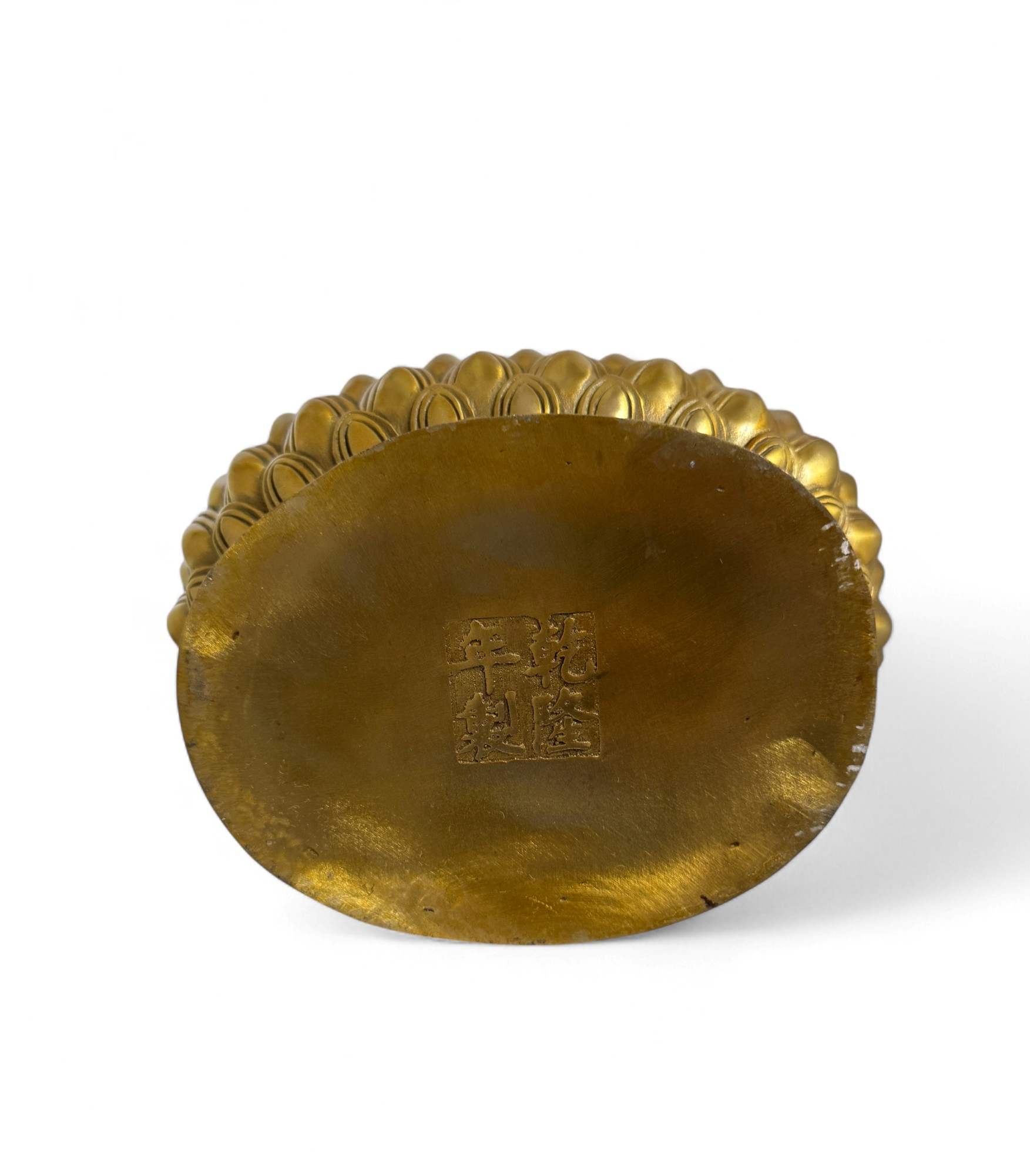 Heilender Medizin-Buddha mit Cloisonné – Bronze, 29 cm