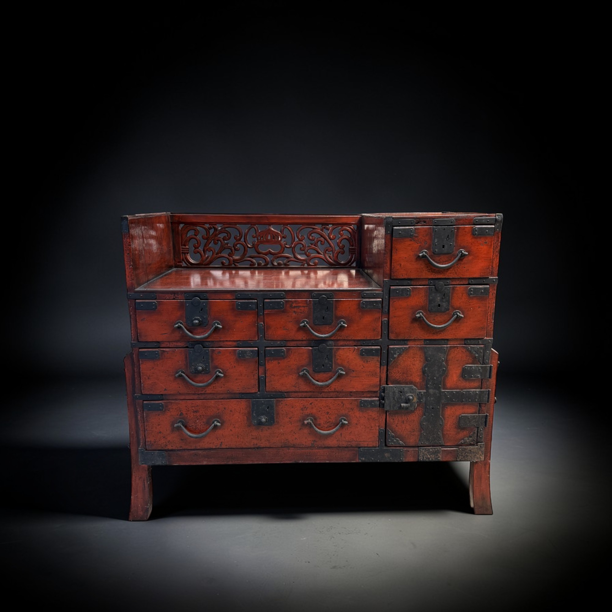 Antikes japanisches Tansu Möbel – Sammlernachlass