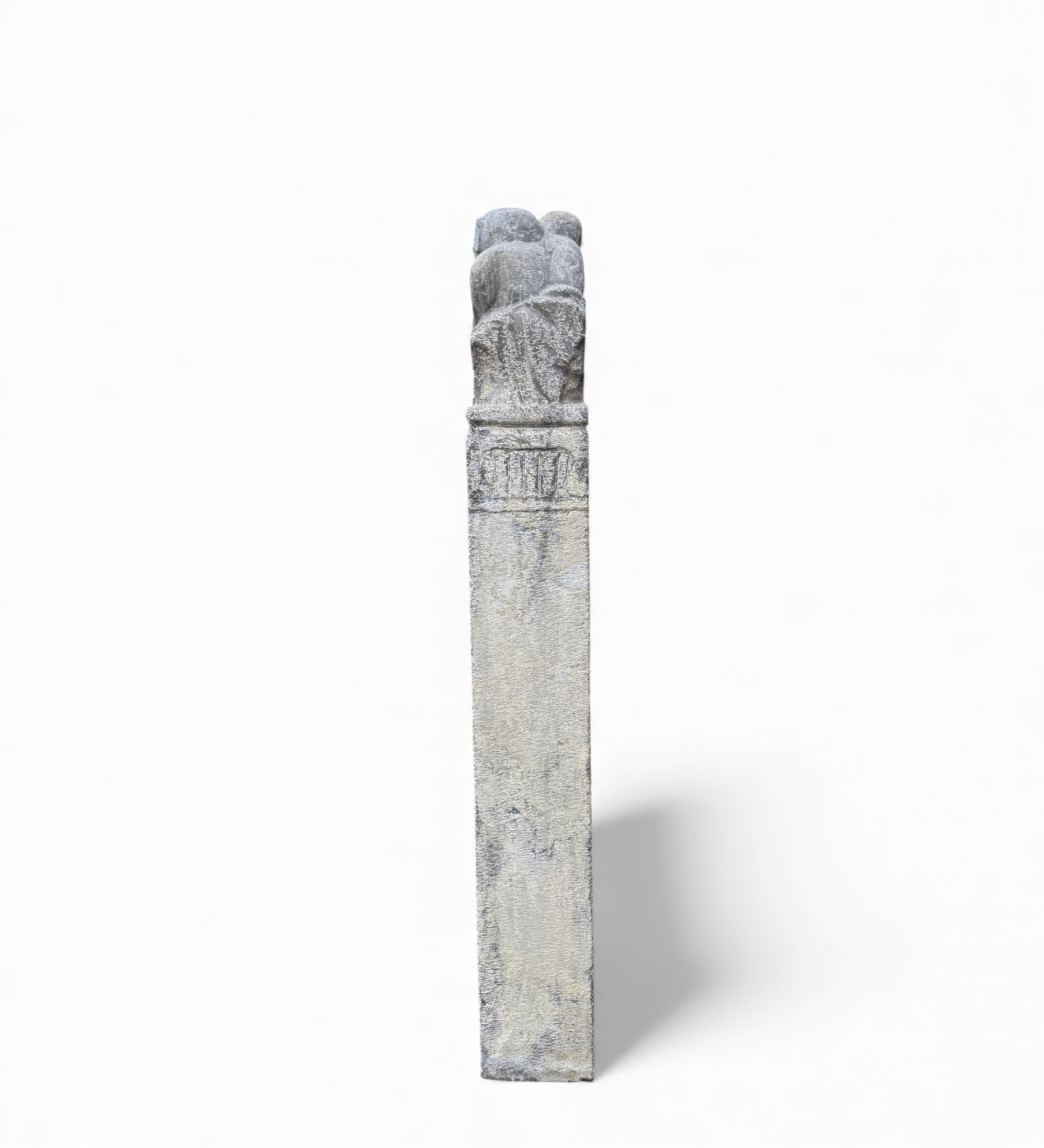 Gartenstele Stein Affen  - 150 cm groß