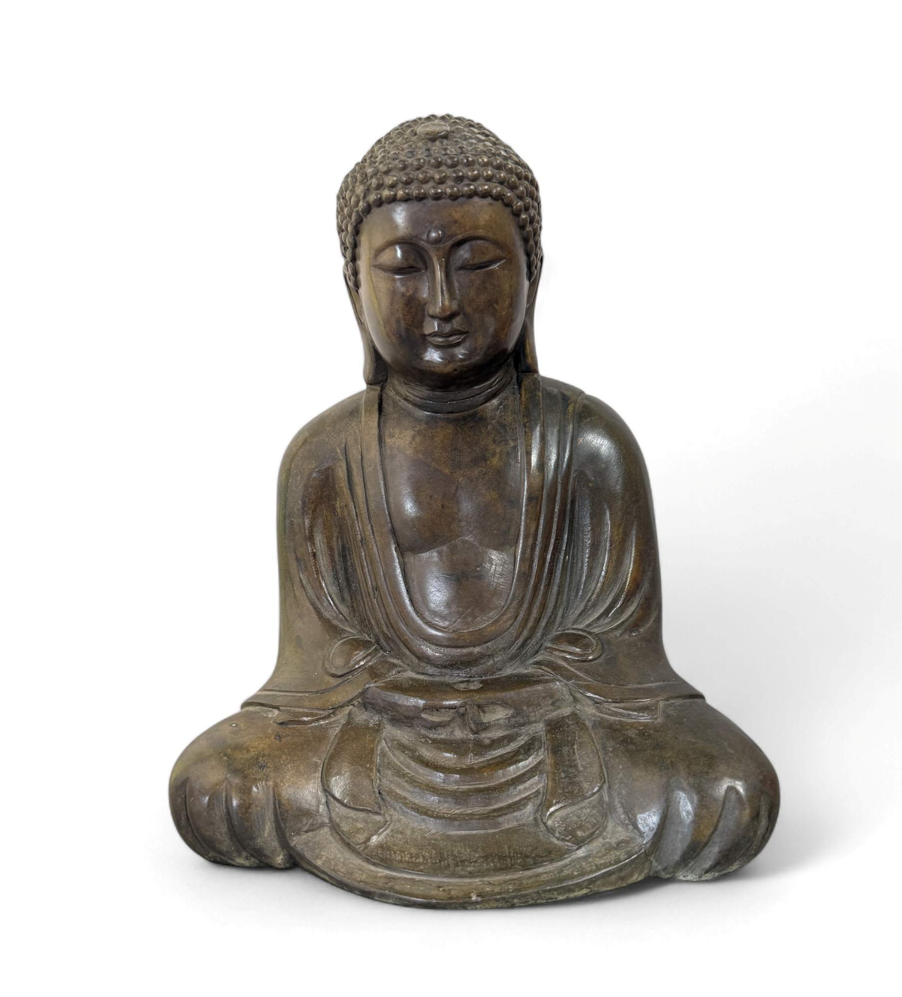 Buddha Figur Bronze Japan Kamakura Daibutsu