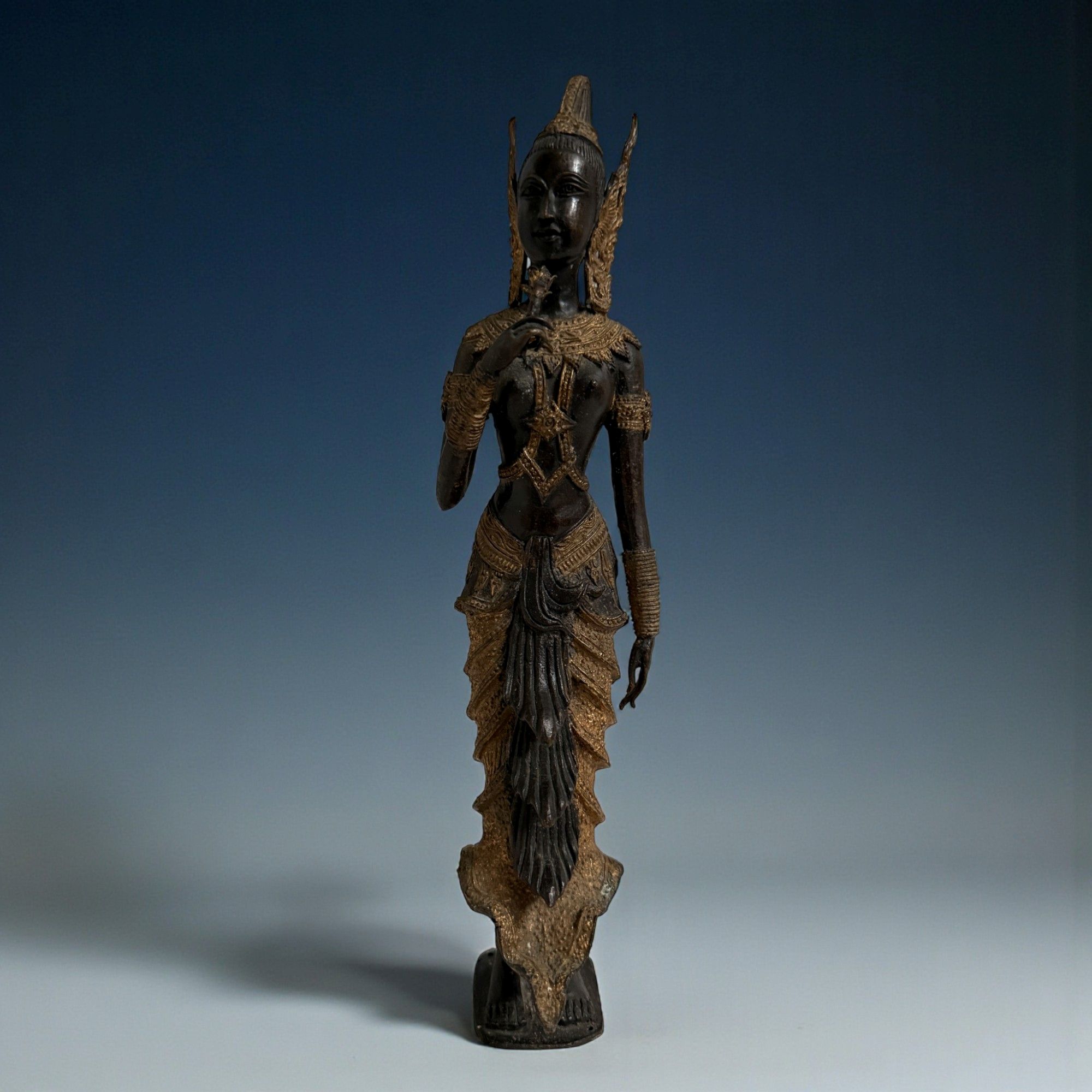 Tempelwächter Thailand Teppanom Bronze Figur