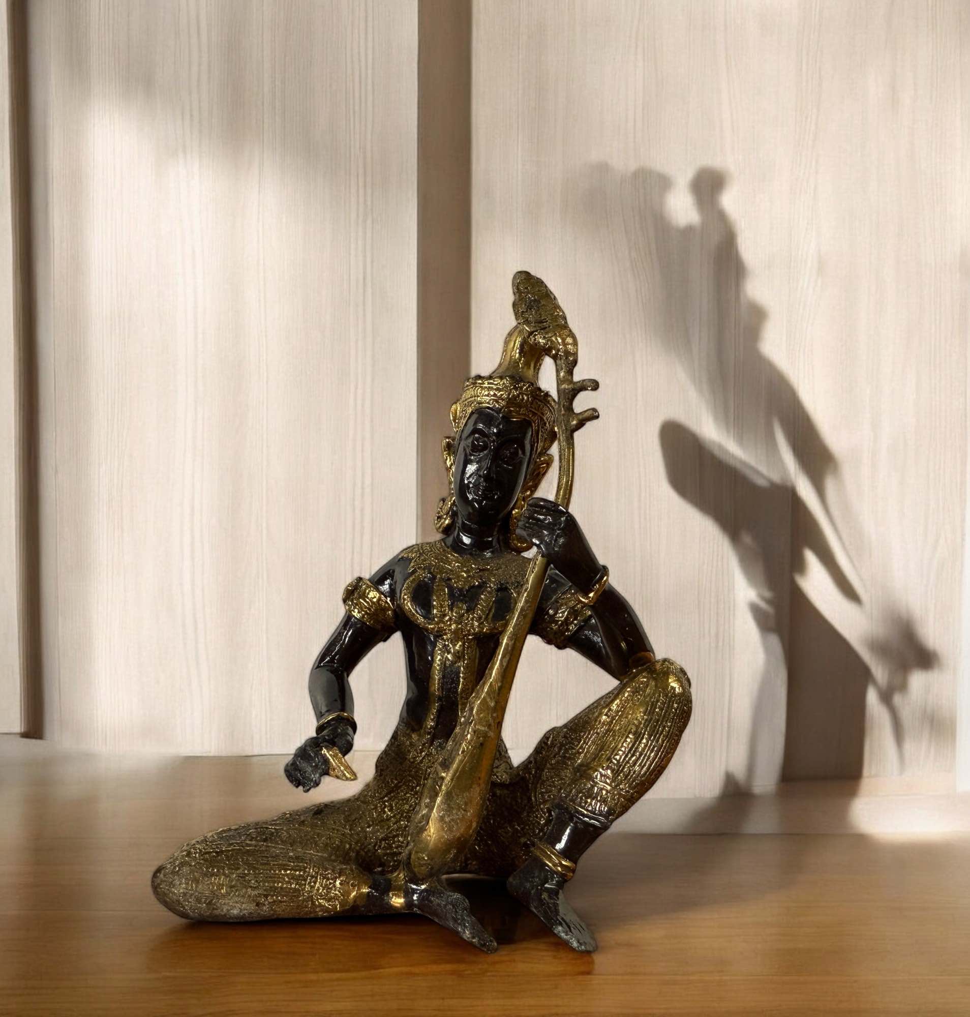Tempelwächter Thailand Teppanom Bronze Figur