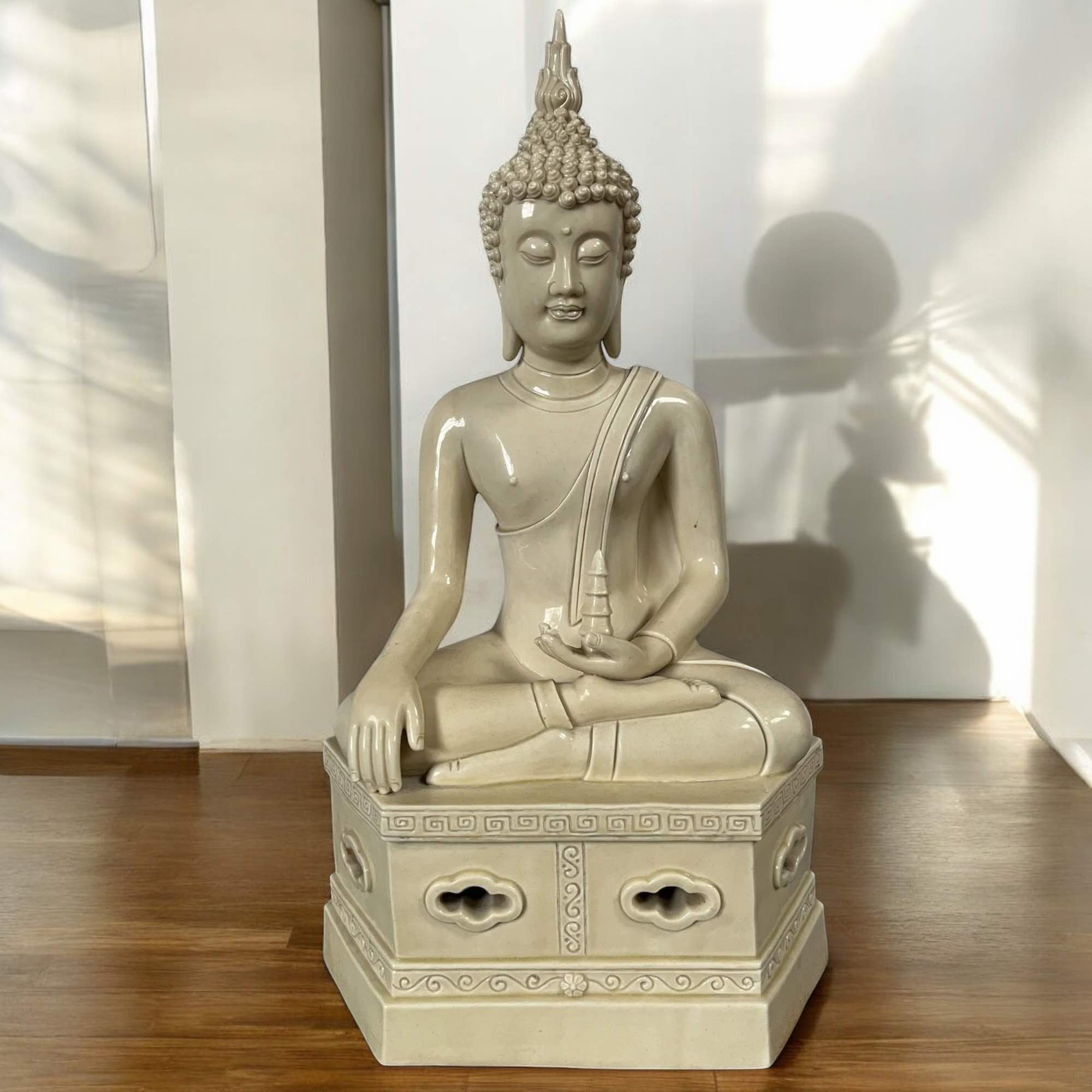 Buddha Figur China Dehua Porzellan, Sammlerstück