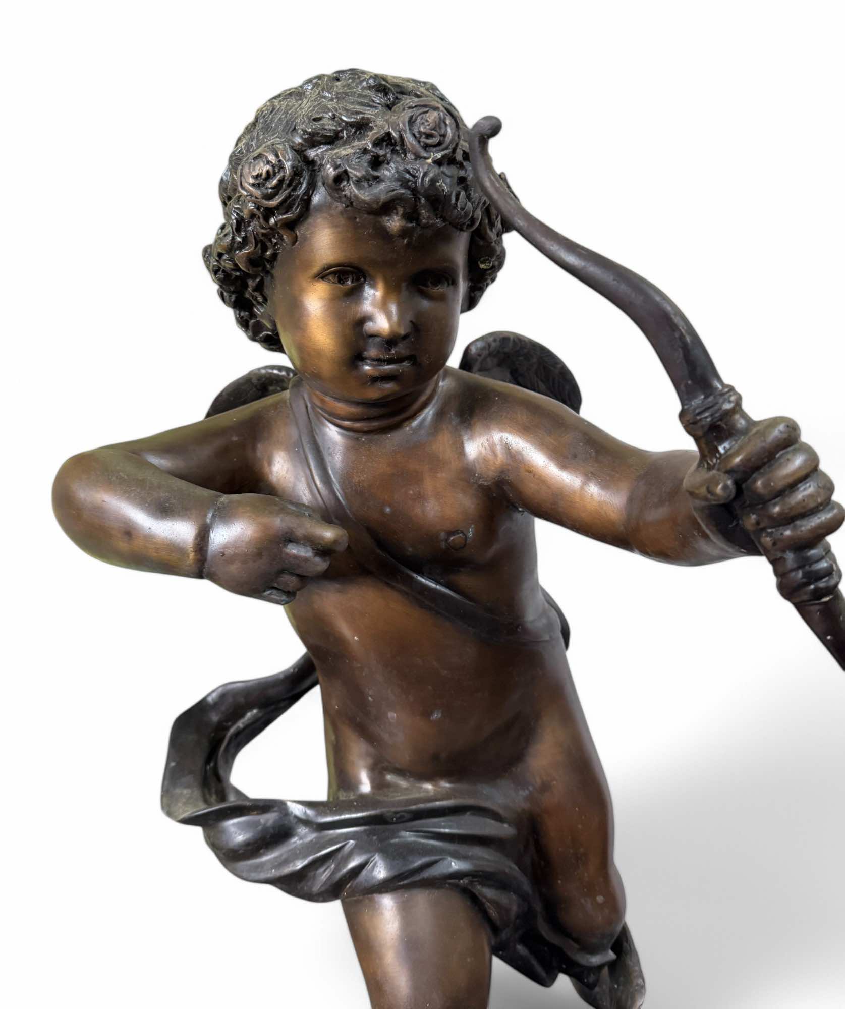 Amor Bronze Skulptur aus Sammlungsauflösung