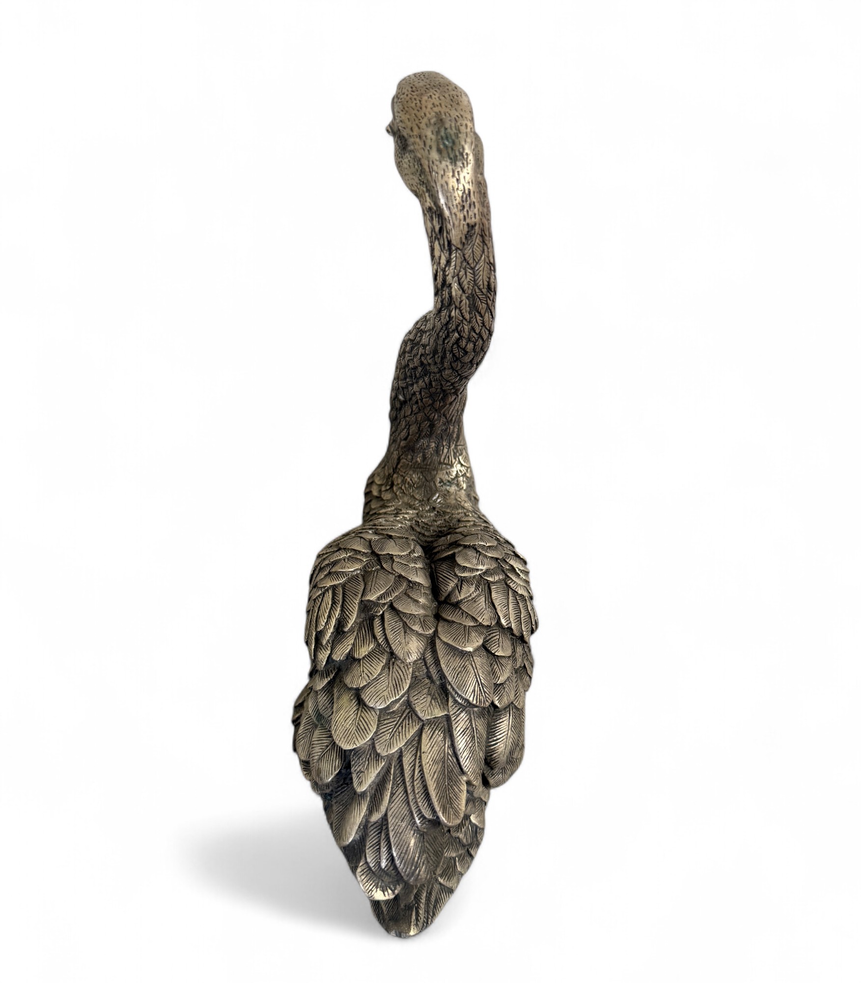 Bronze Schwan Skulptur – Eleganz, Reinheit & Symbolik, 25 cm