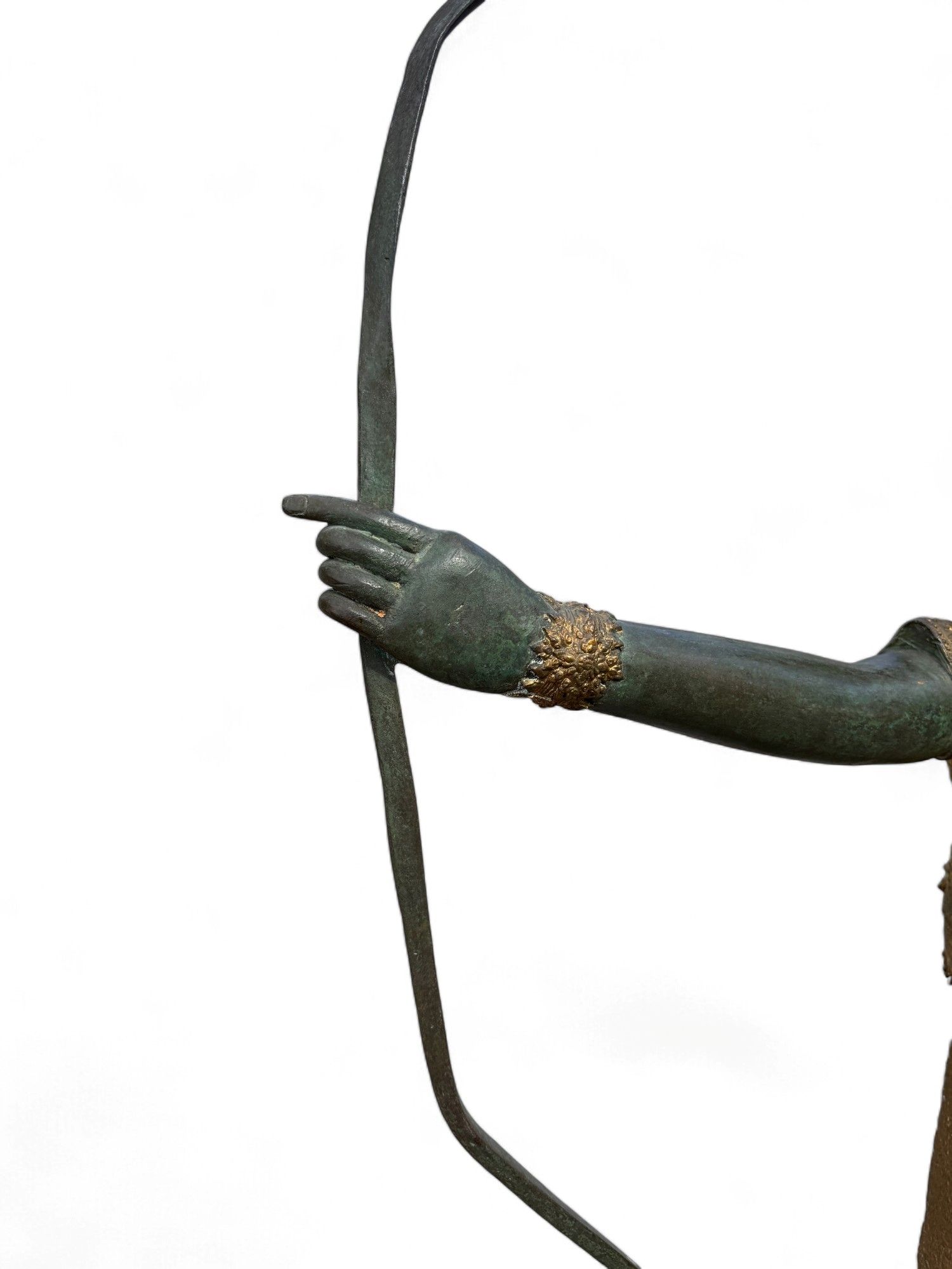 Thailändische Rama Bronze Statue Avatur Vishnus 166 cm groß