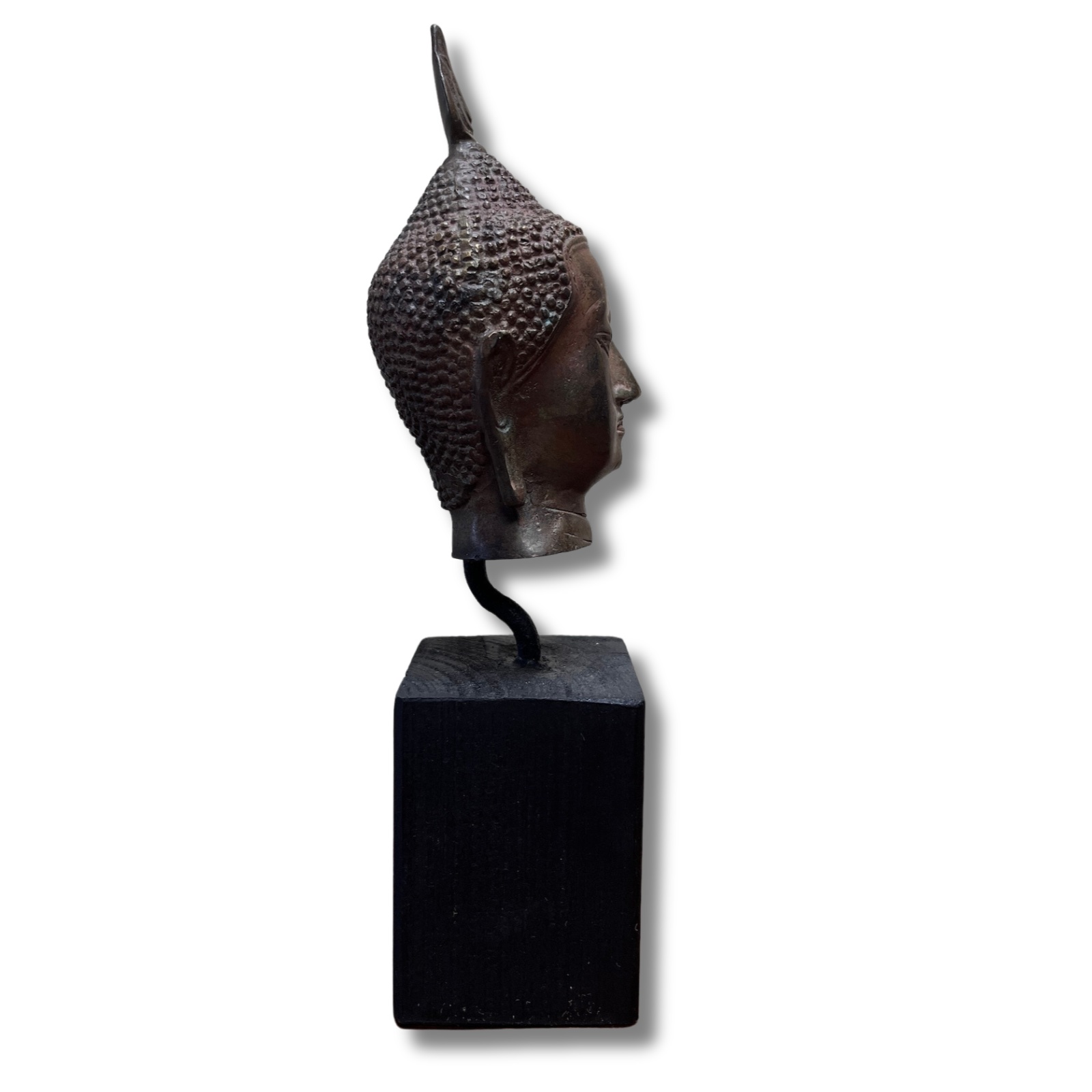 Buddha Kopf Bronze Figur Thailand - 22cm groß