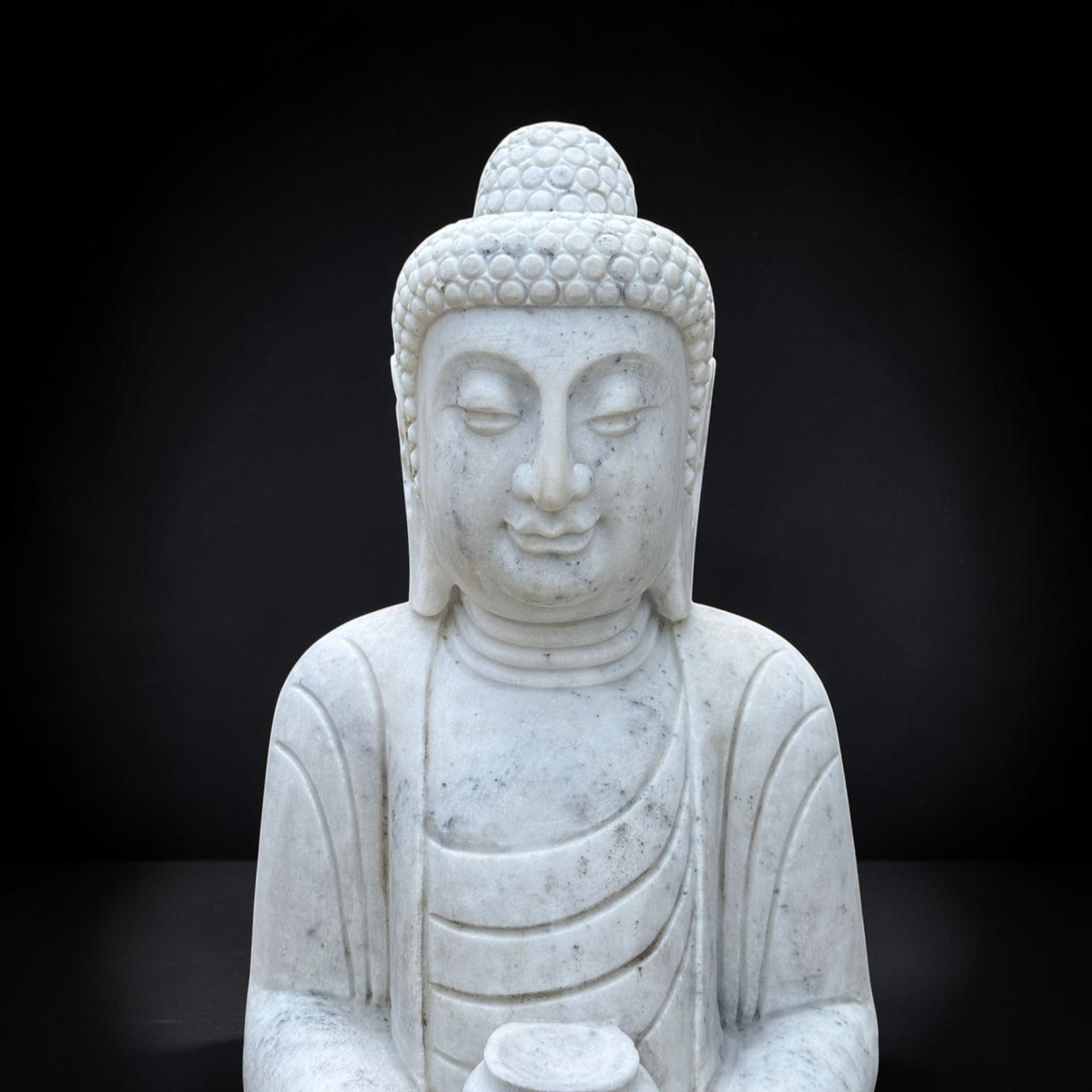 Garten Buddha Skulptur Marmor Stein Tibet-China Statue