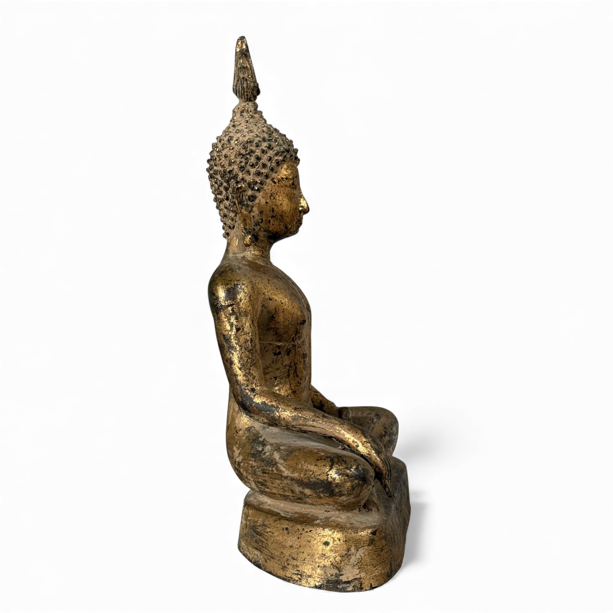Buddha Statue Bronze im Rattanakosin Stil