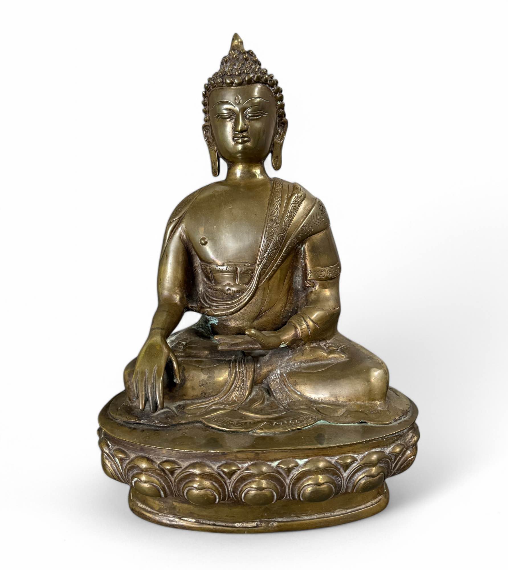 Siddharta Gautama Buddha Figur aus Bronze Nepal / Indien Siddharta Gautama Buddha Figur aus Bronze Nepal / Indien