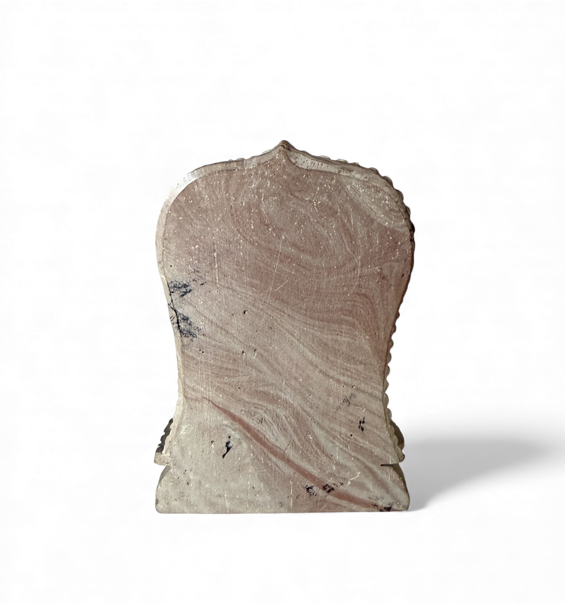 Buddha Figur Marmorstein Nepal - feine handarbeit