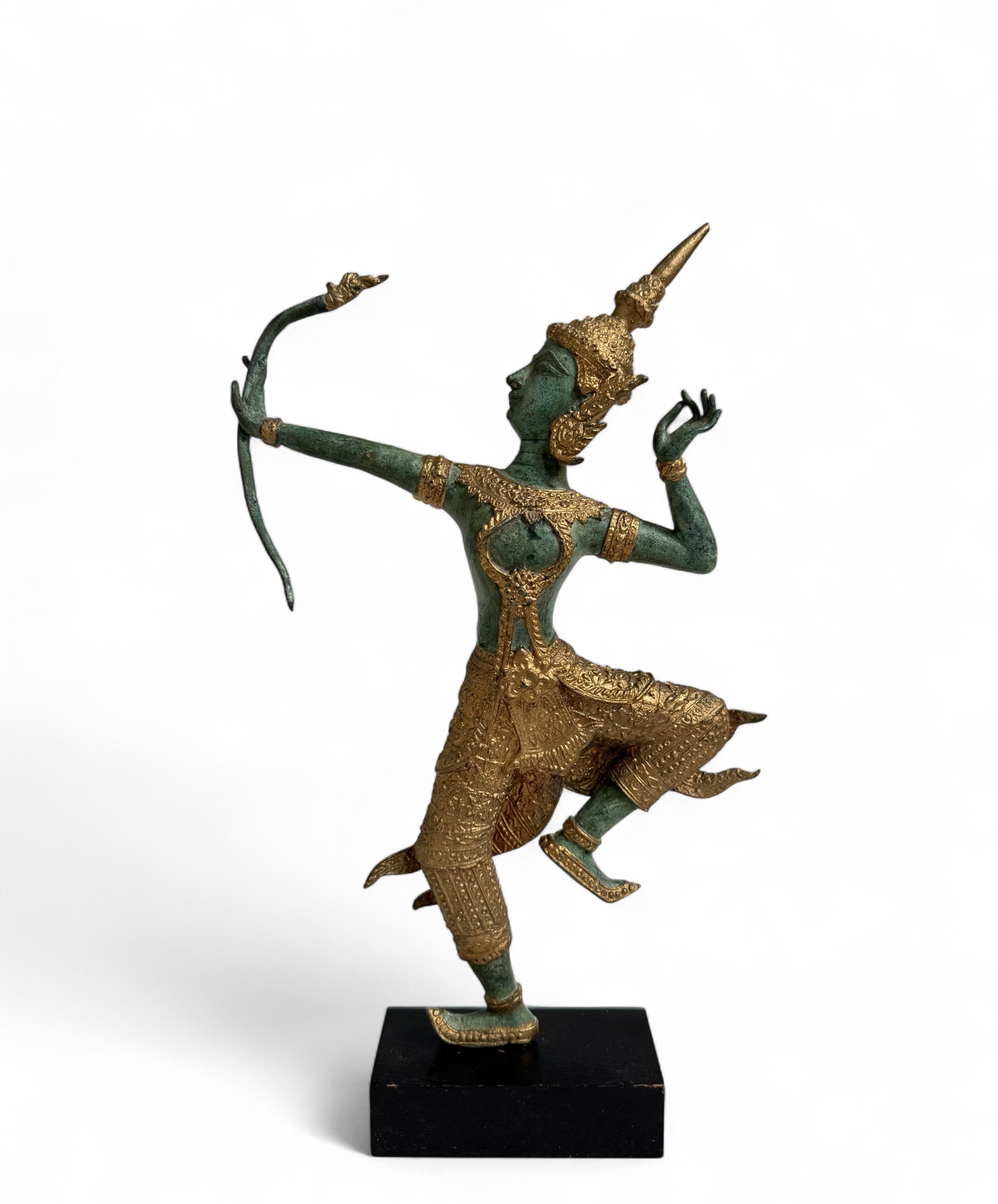 Prinz Rama Bronze Figur Thailand Prinz Rama Bronze Figur Thailand